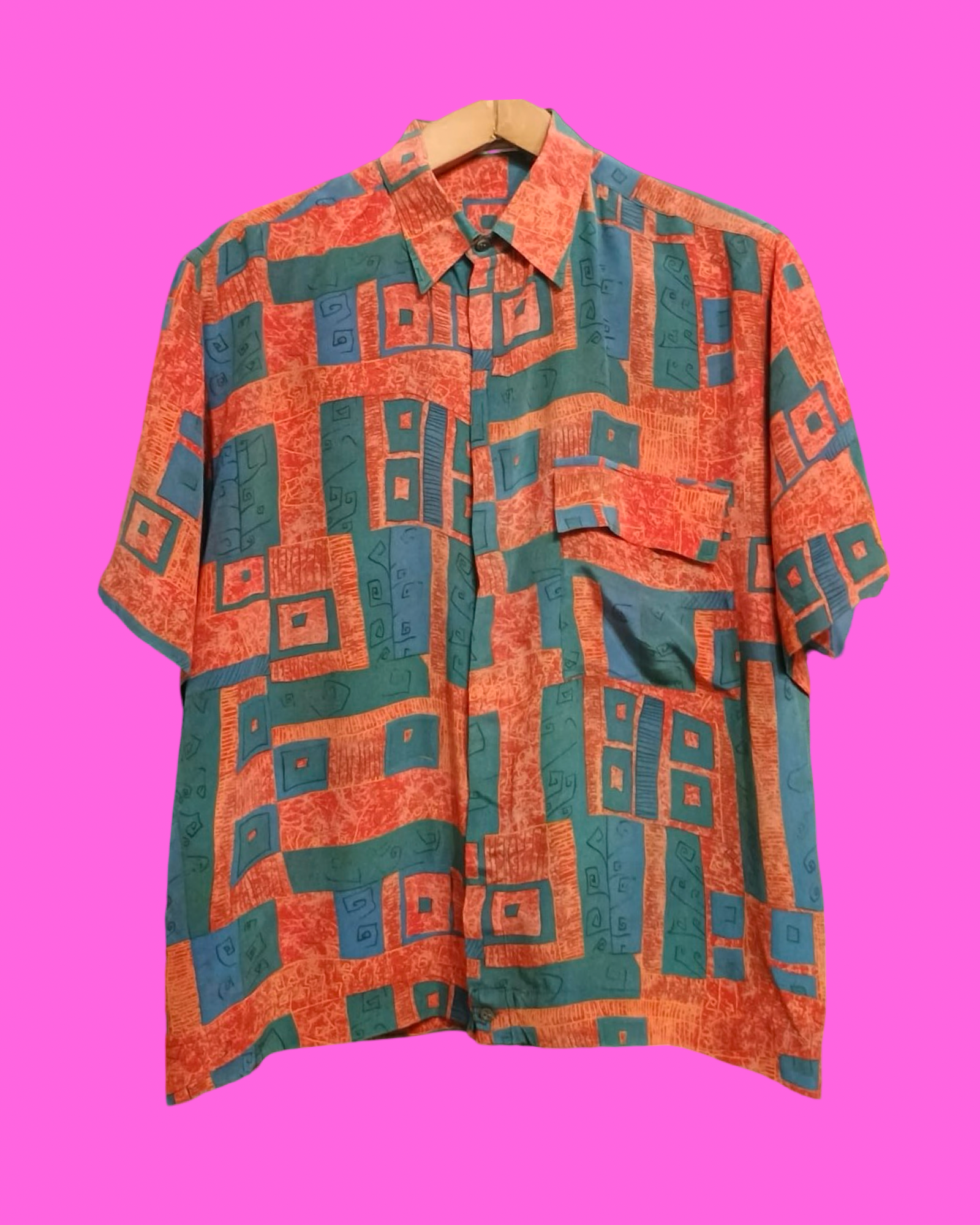Vintage Multicolor Fantasy 90's Shirt Unisex Size M
