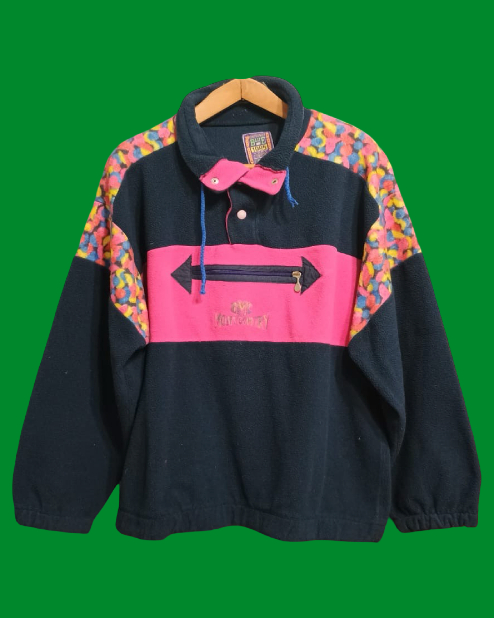 Vintage Multicolor Fantasy 90's Sweatshirt Unisex Size L