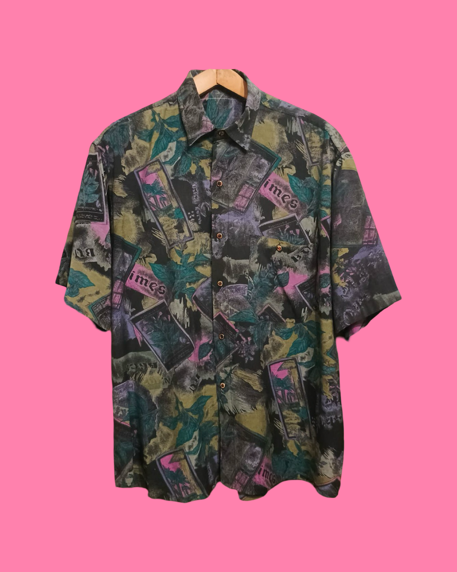 Vintage Multicolor Fantasy 90's Shirt Unisex Size L