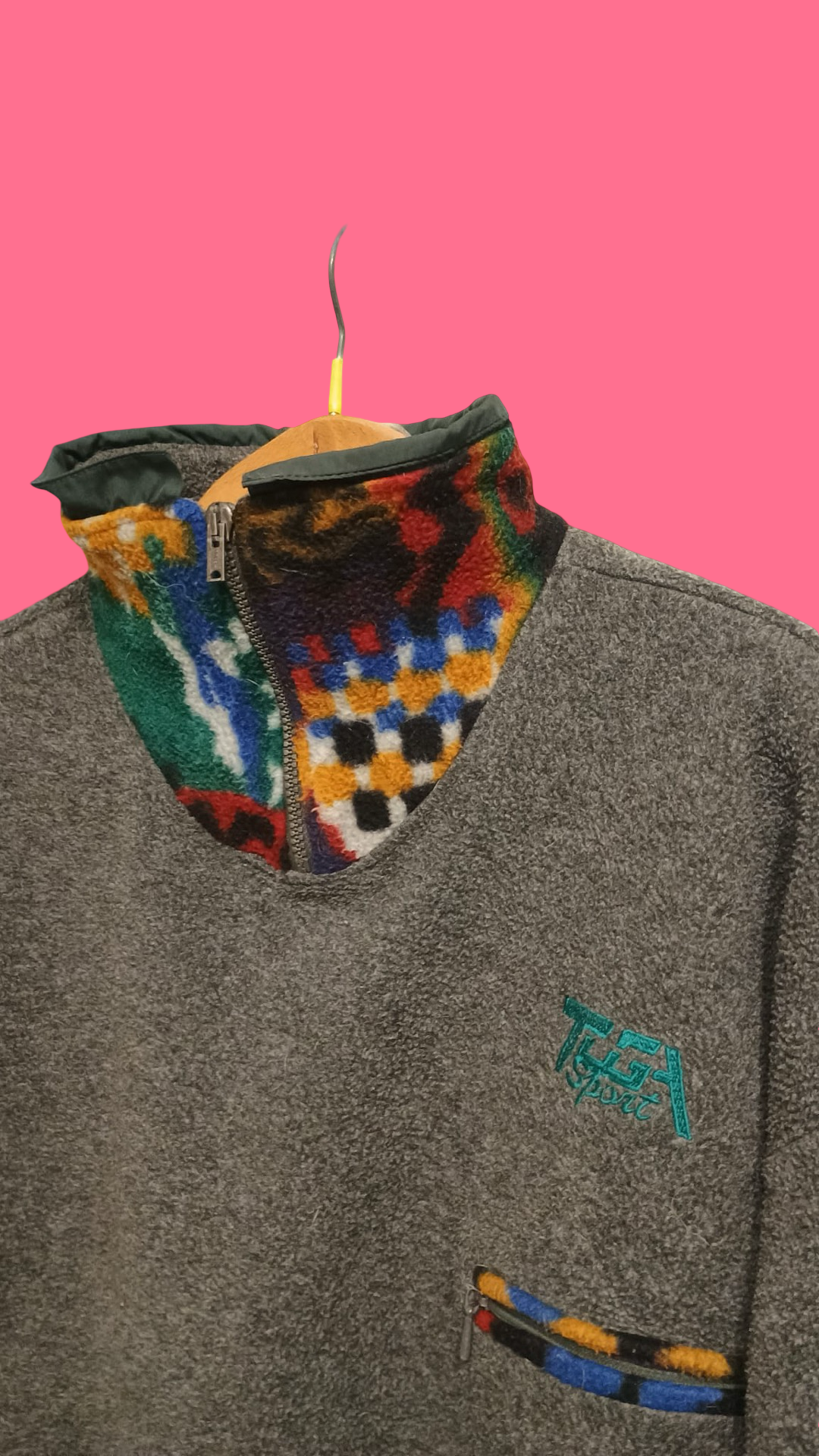 Vintage Multicolor Fantasy 90's Sweatshirt Unisex Size XL