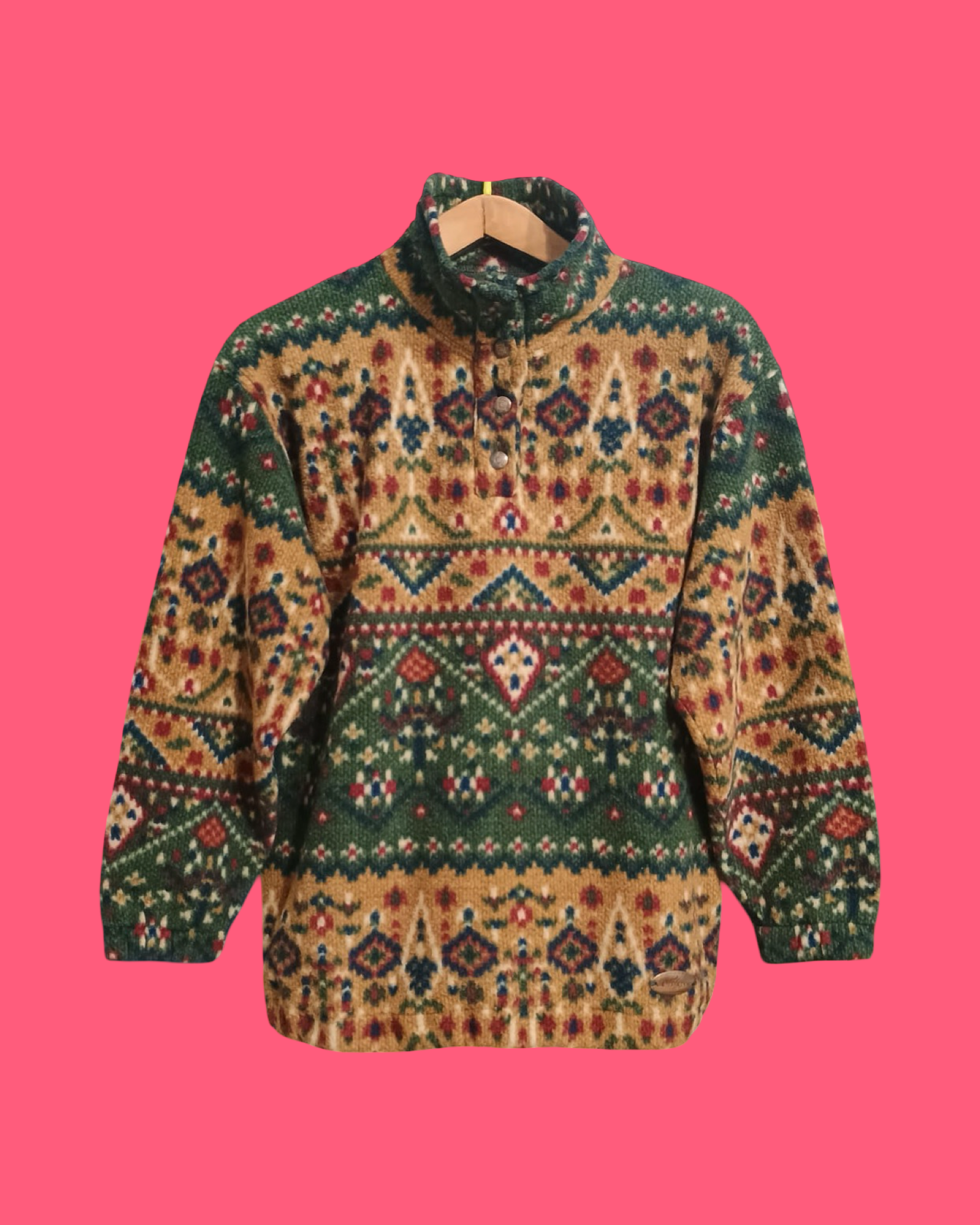 Vintage Multicolor Fantasy 90's Sweatshirt Unisex Size M