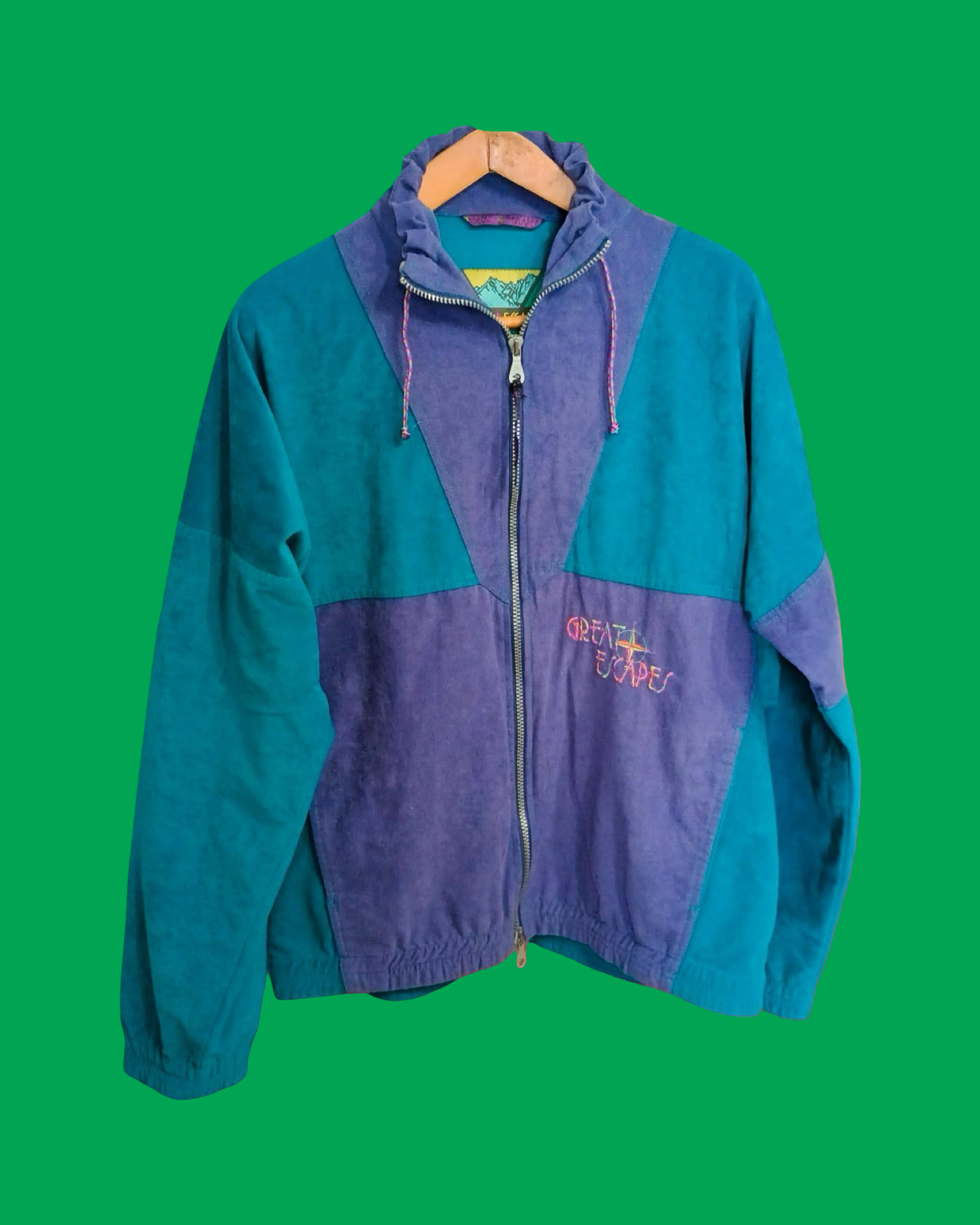 Vintage Multicolor Fantasy 90's Sweatshirt Unisex Size S