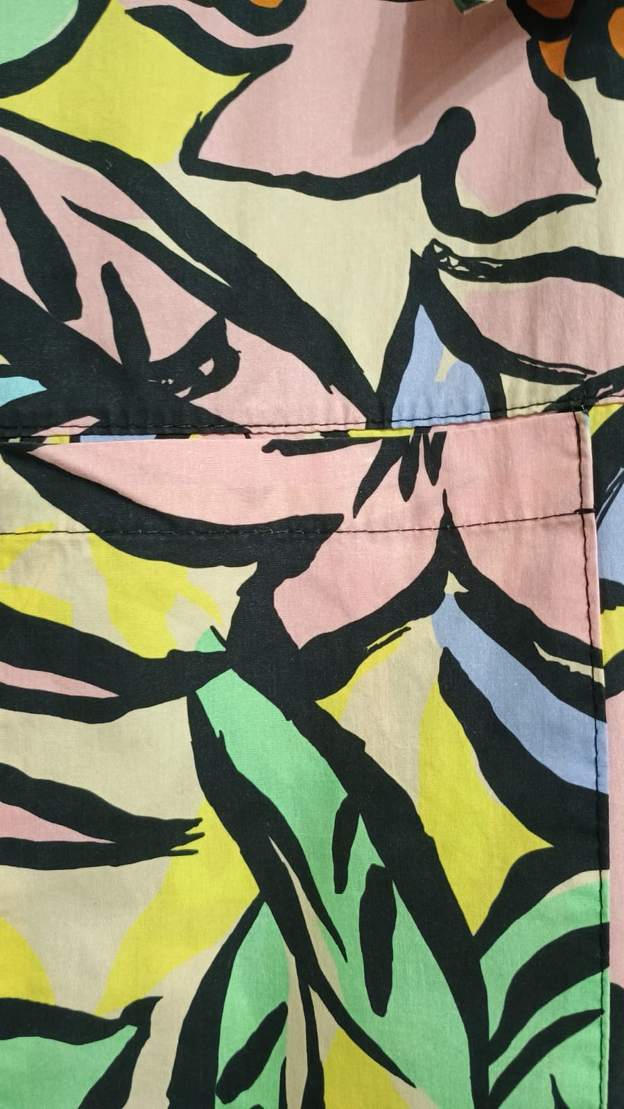 Vintage Multicolor Fantasy 90's Shirt Woman Size S