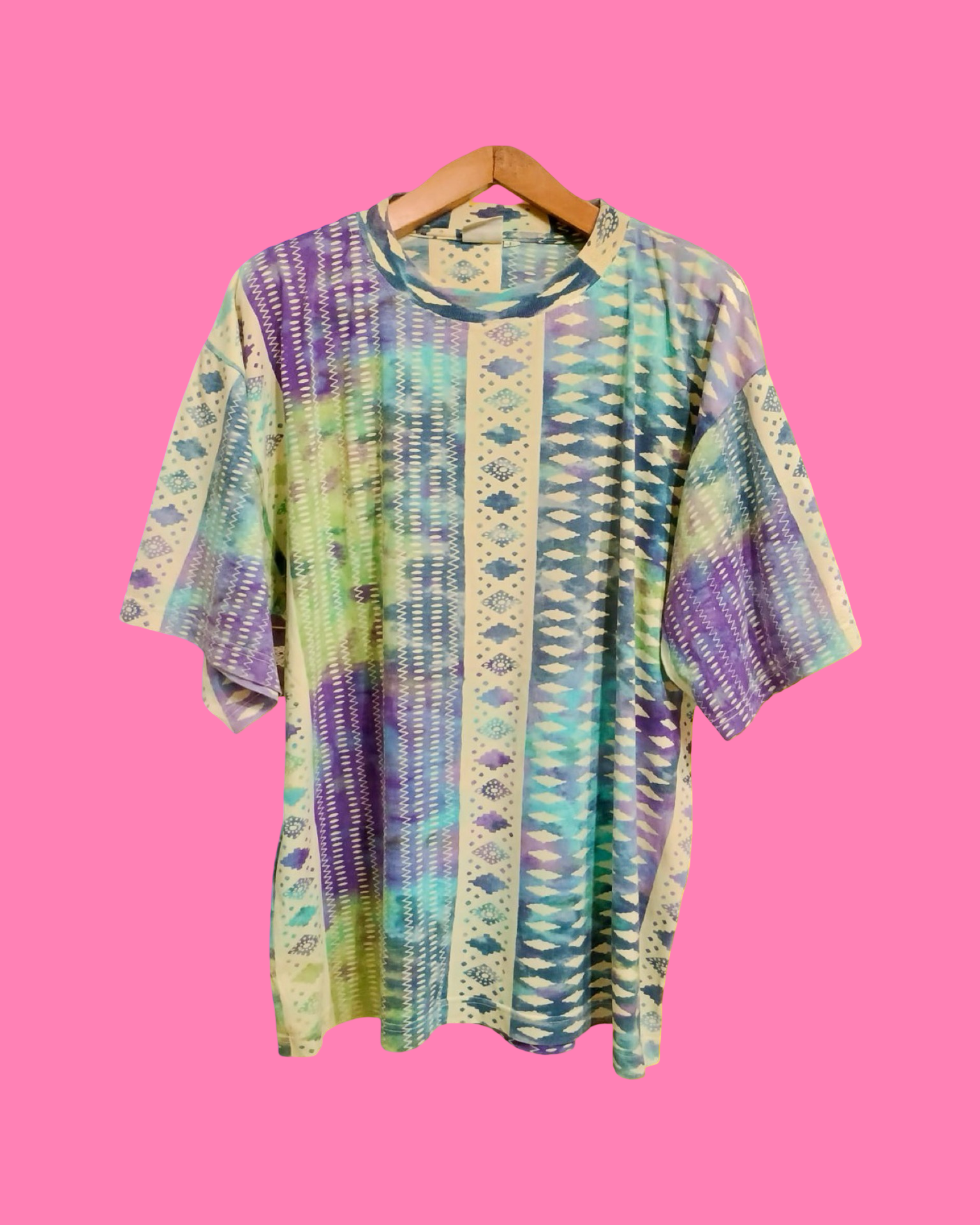 Vintage Multicolor Fantasy 90's T-Shirt Unisex Size L