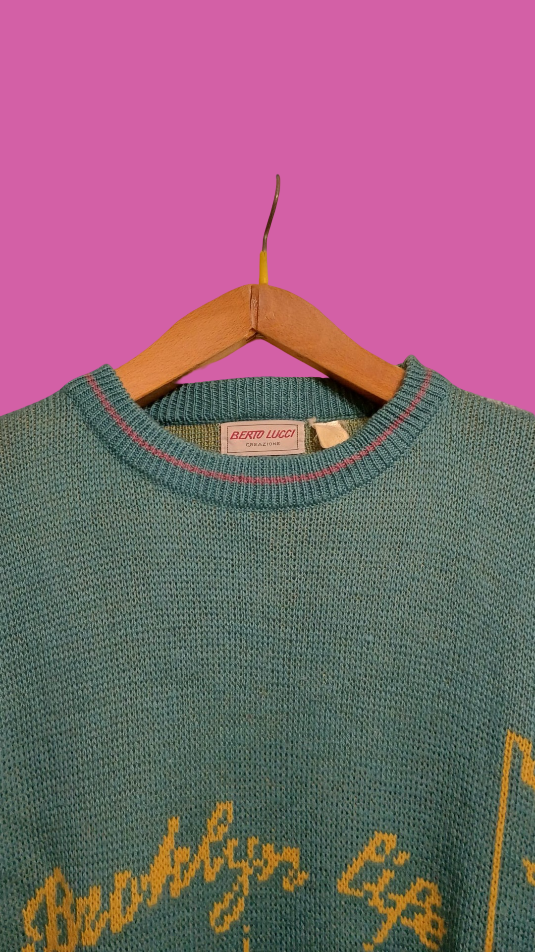 Vintage Multicolor Fantasy 90's Sweater Unisex Size XL