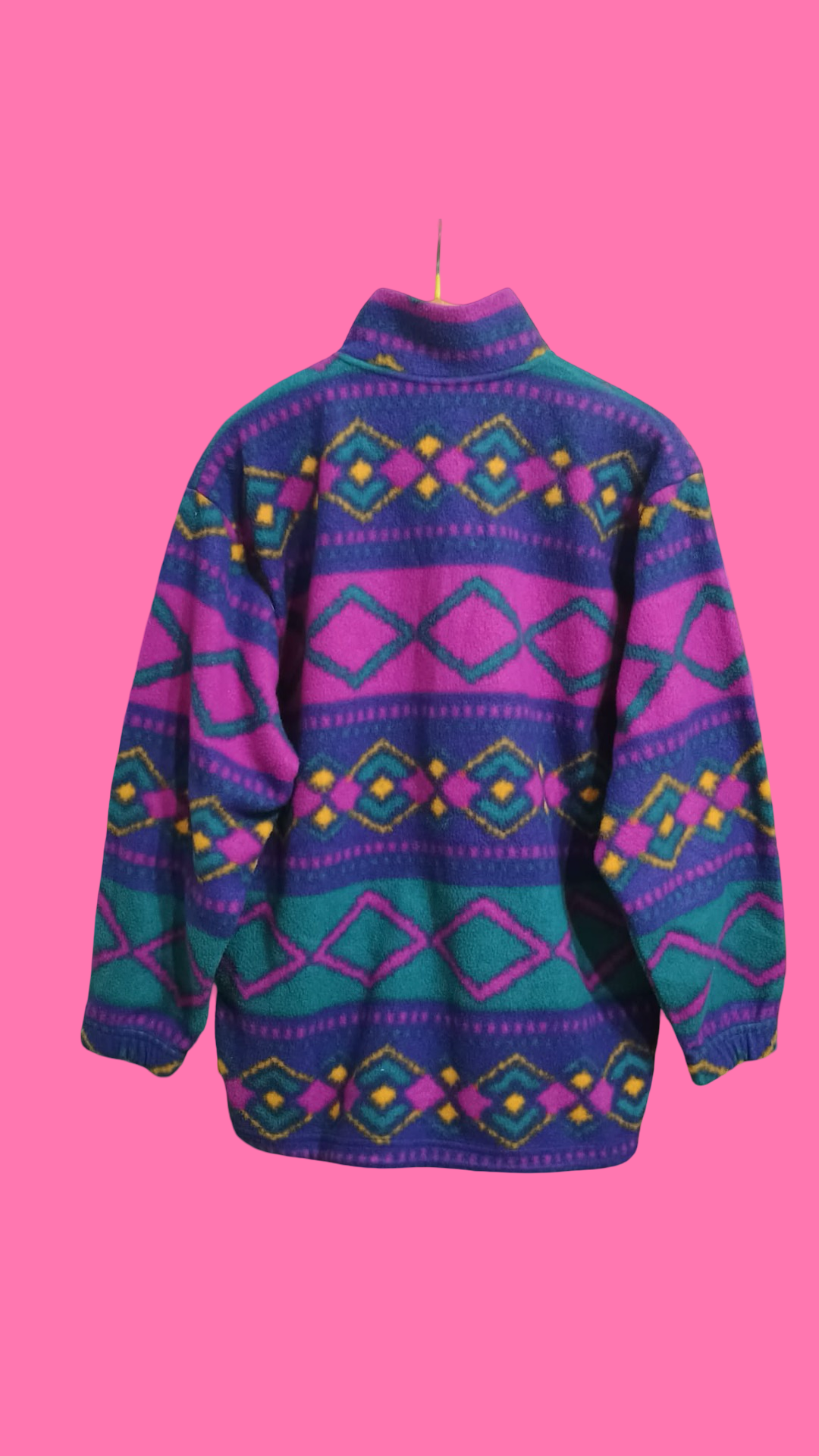 Vintage Multicolor Fantasy 90's Fleece Unisex Size L