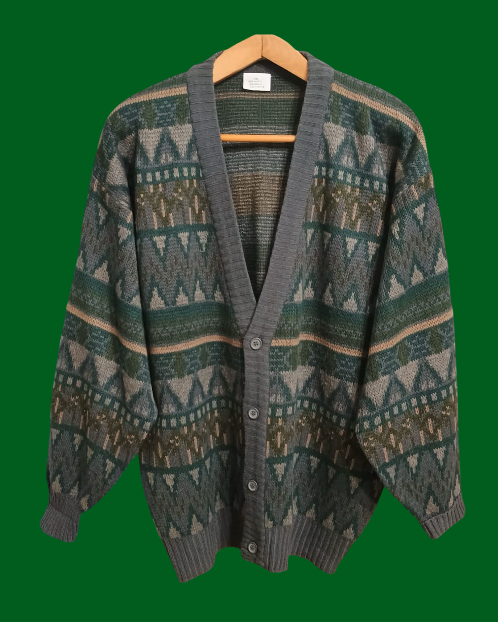 Vintage Multicolor Fantasy 90's Sweater Unisex Size XL