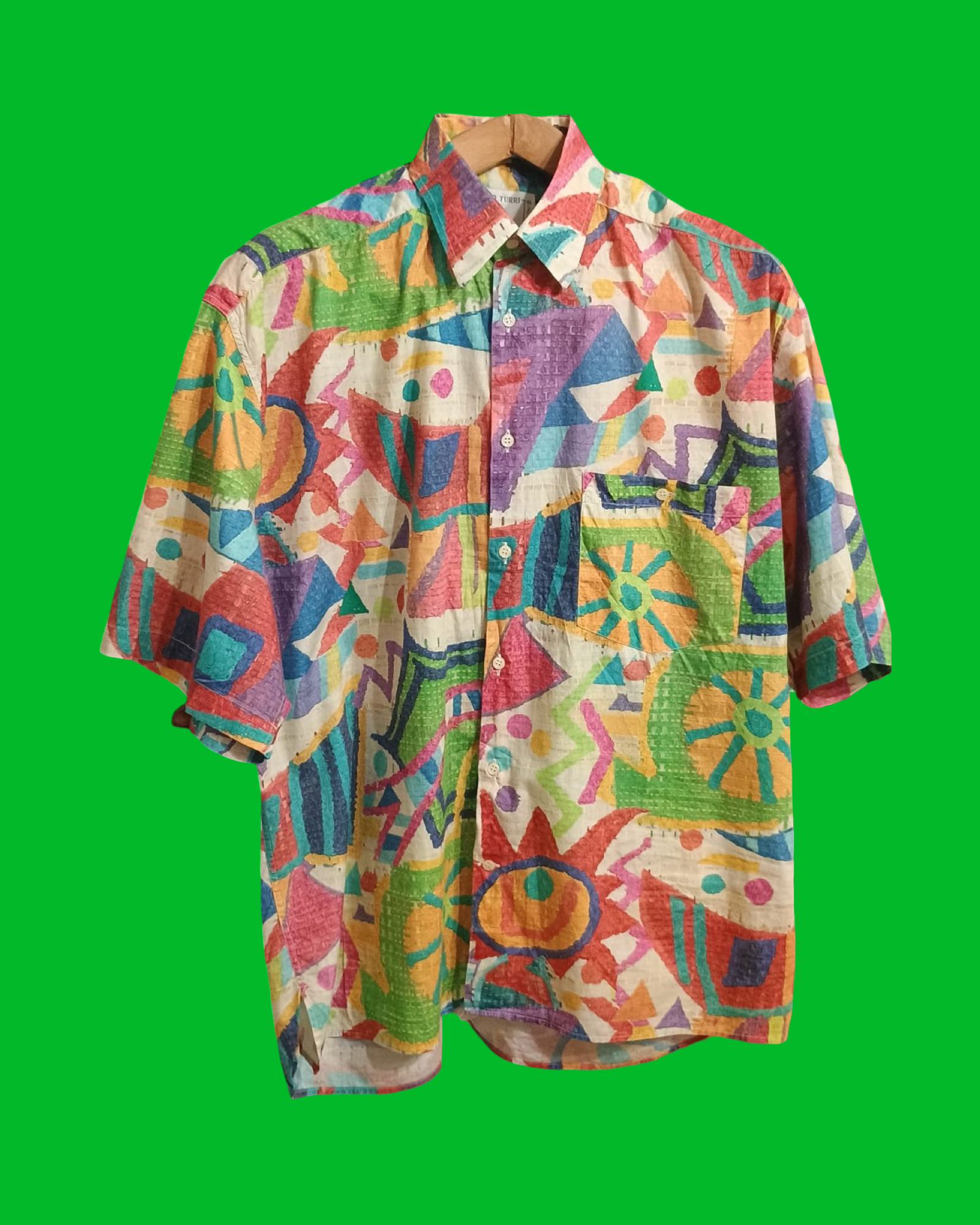 Vintage Multicolor Fantasy 90's Shirt Unisex Size L