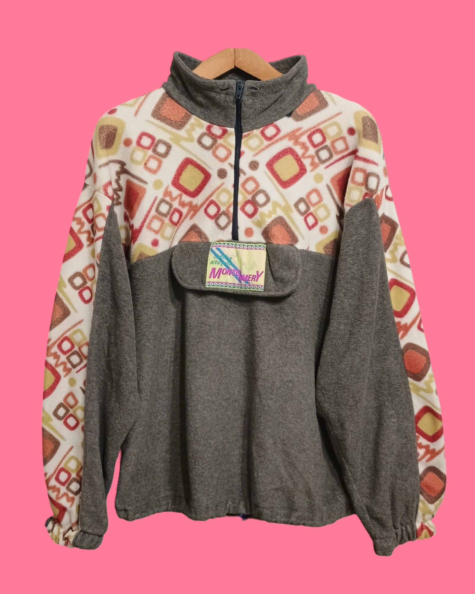 Vintage Multicolor Fantasy 90's Sweatshirt Unisex Size L