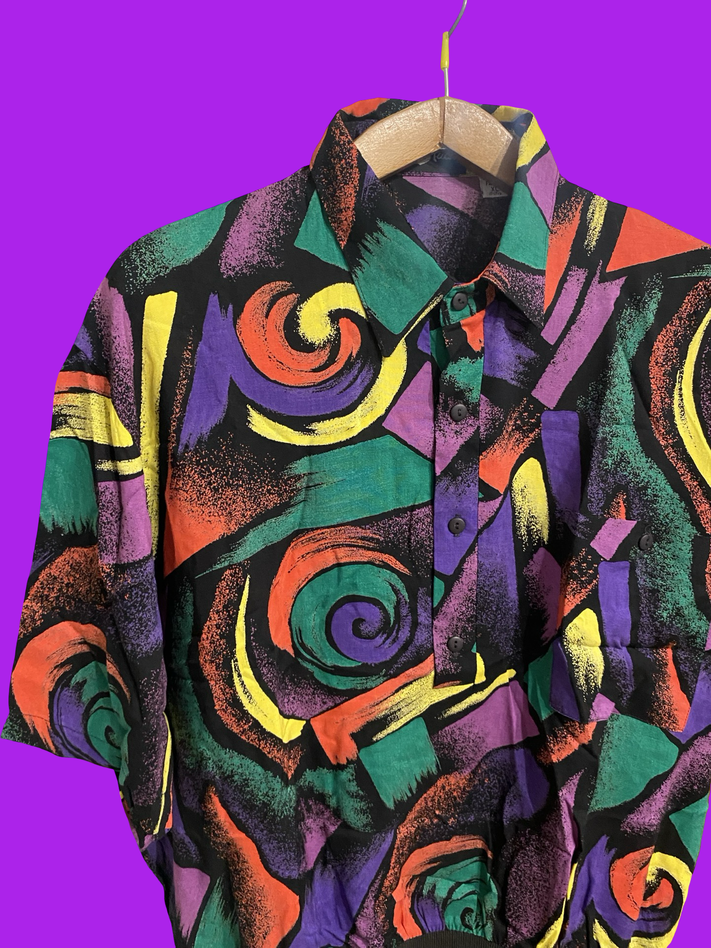 Vintage Multicolor Fantasy 90's Shirt Unisex Size XL