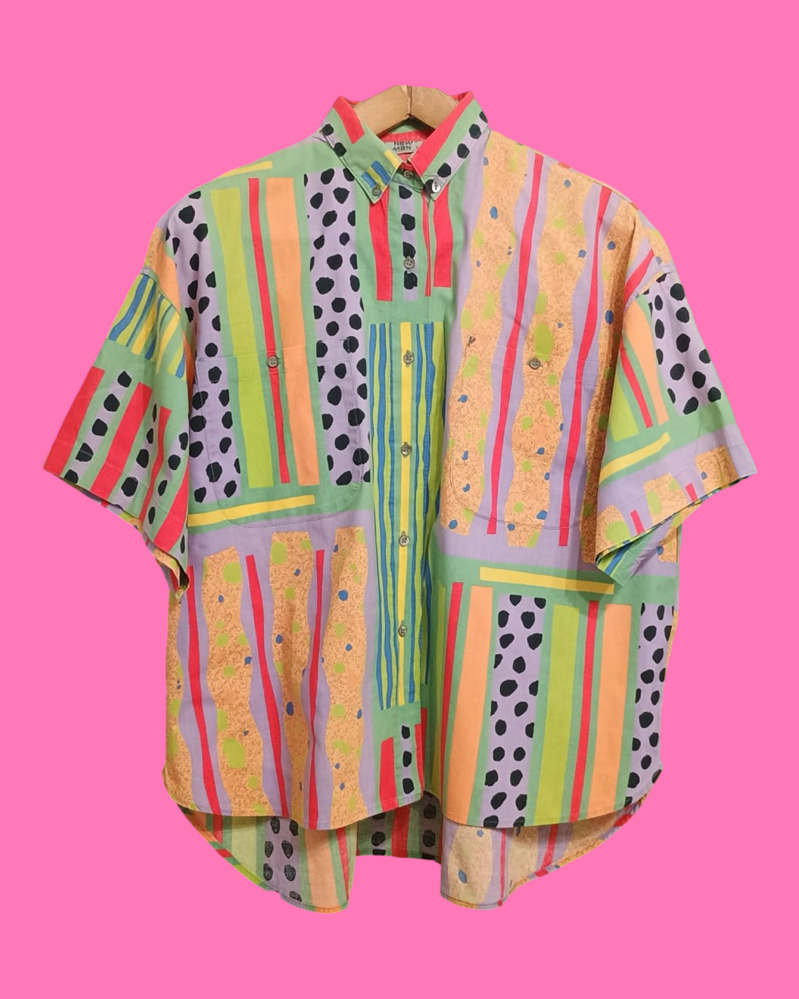 Vintage Multicolor Fantasy 90's Shirt Unisex Size M