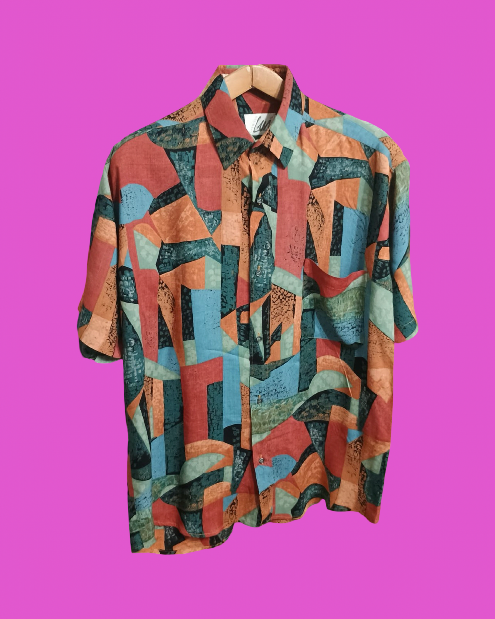 Vintage Multicolor Fantasy 90's Shirt Unisex Size XL