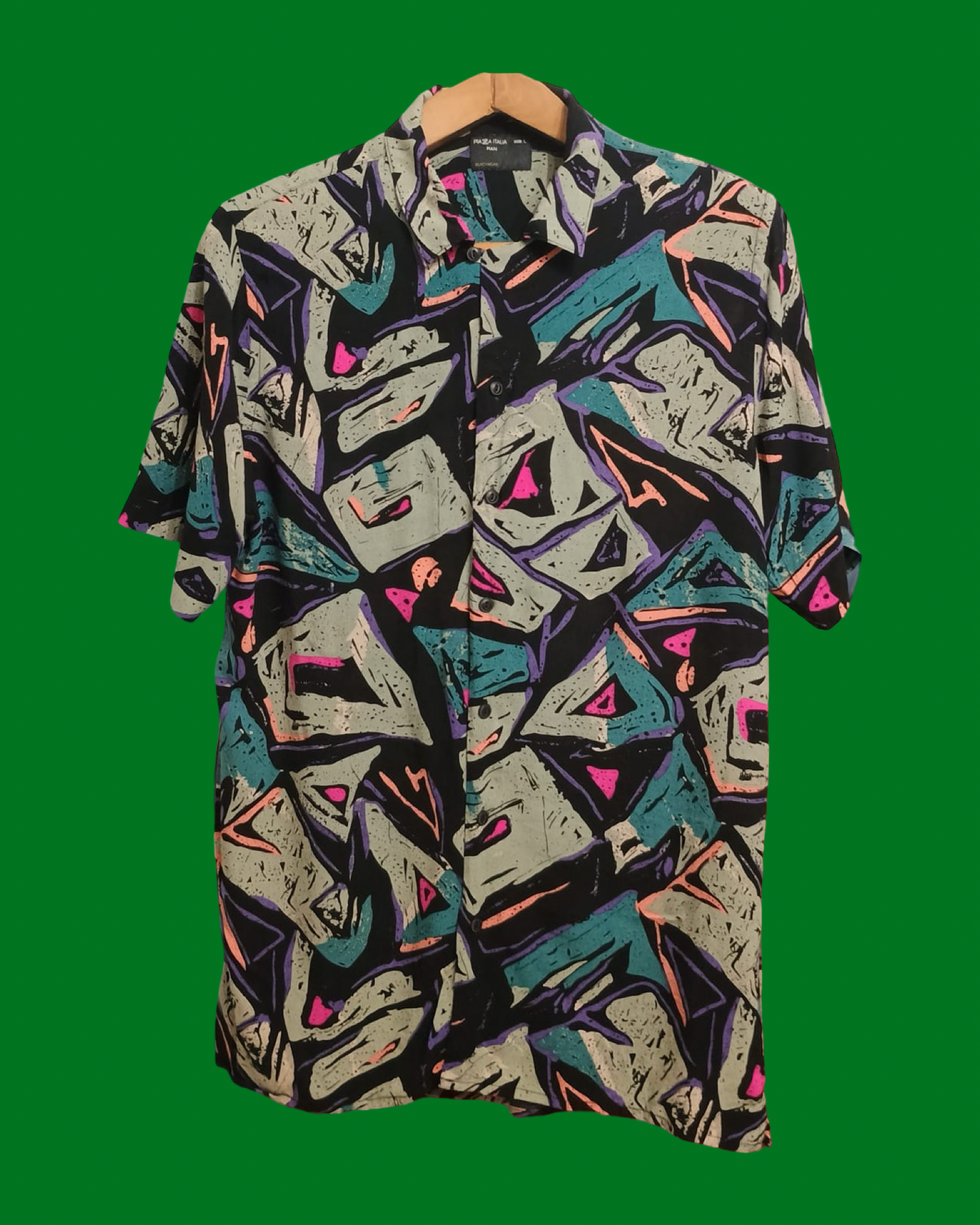 Vintage Style Multicolor Fantasy Shirt Unisex Size L