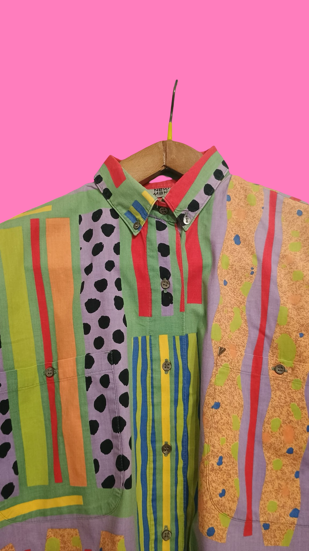 Vintage Multicolor Fantasy 90's Shirt Unisex Size M