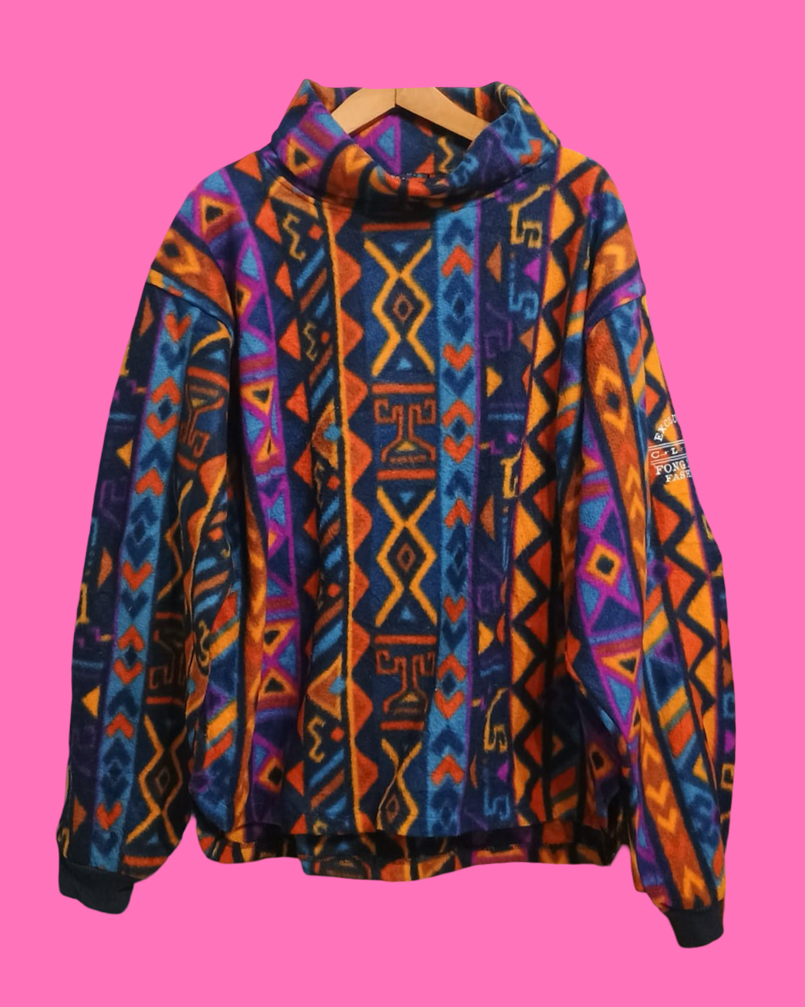 Vintage Multicolor Fantasy 90's Sweatshirt Unisex Size XL