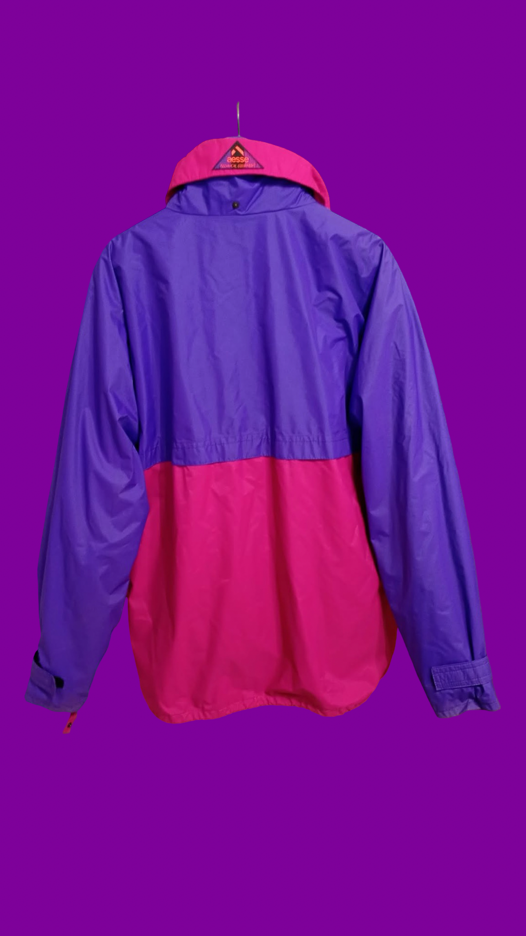 Vintage Multicolor Fantasy 90's Aesse Windbreaker Unisex Size L