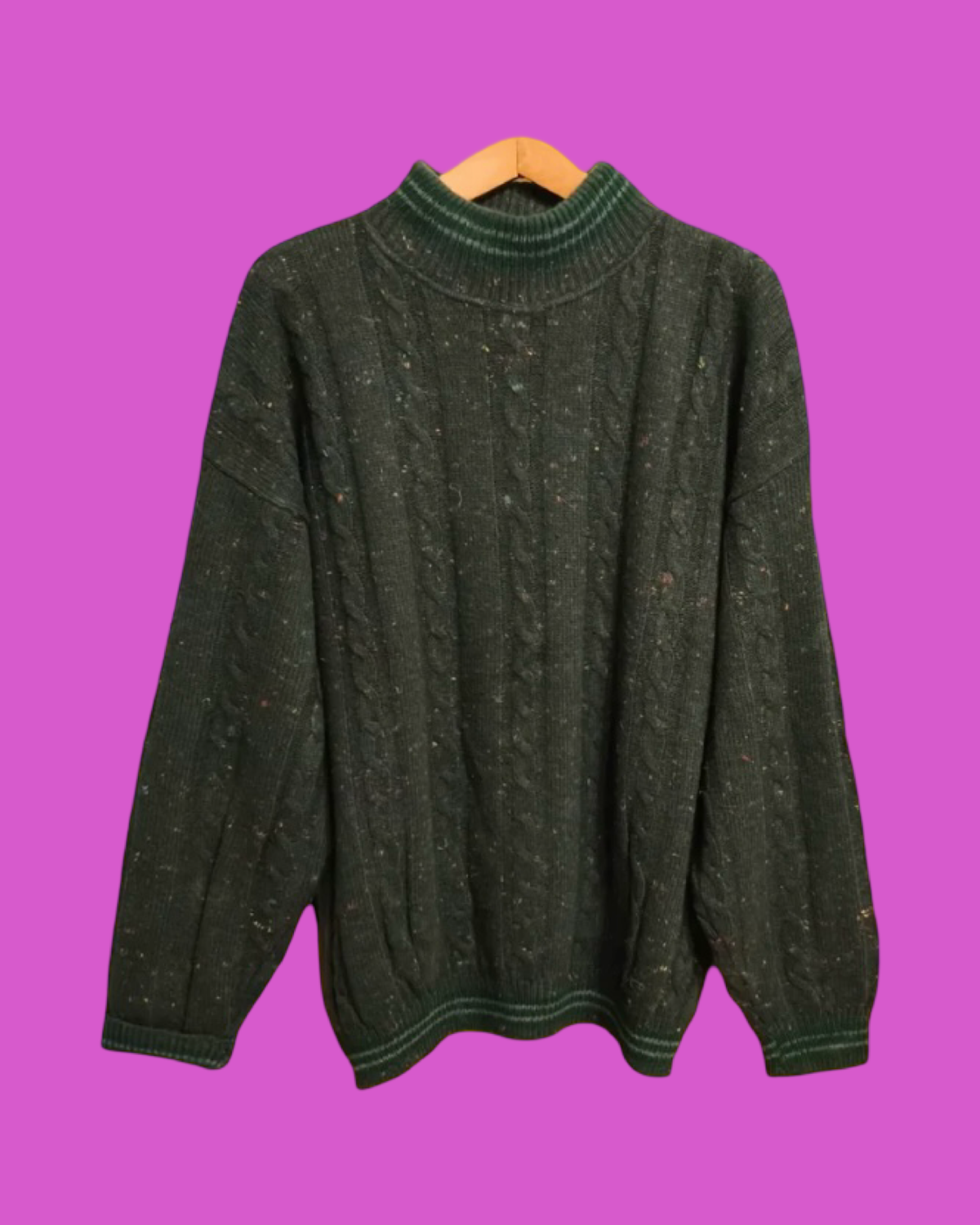 Vintage Multicolor Fantasy 90's Sweater Unisex Size L