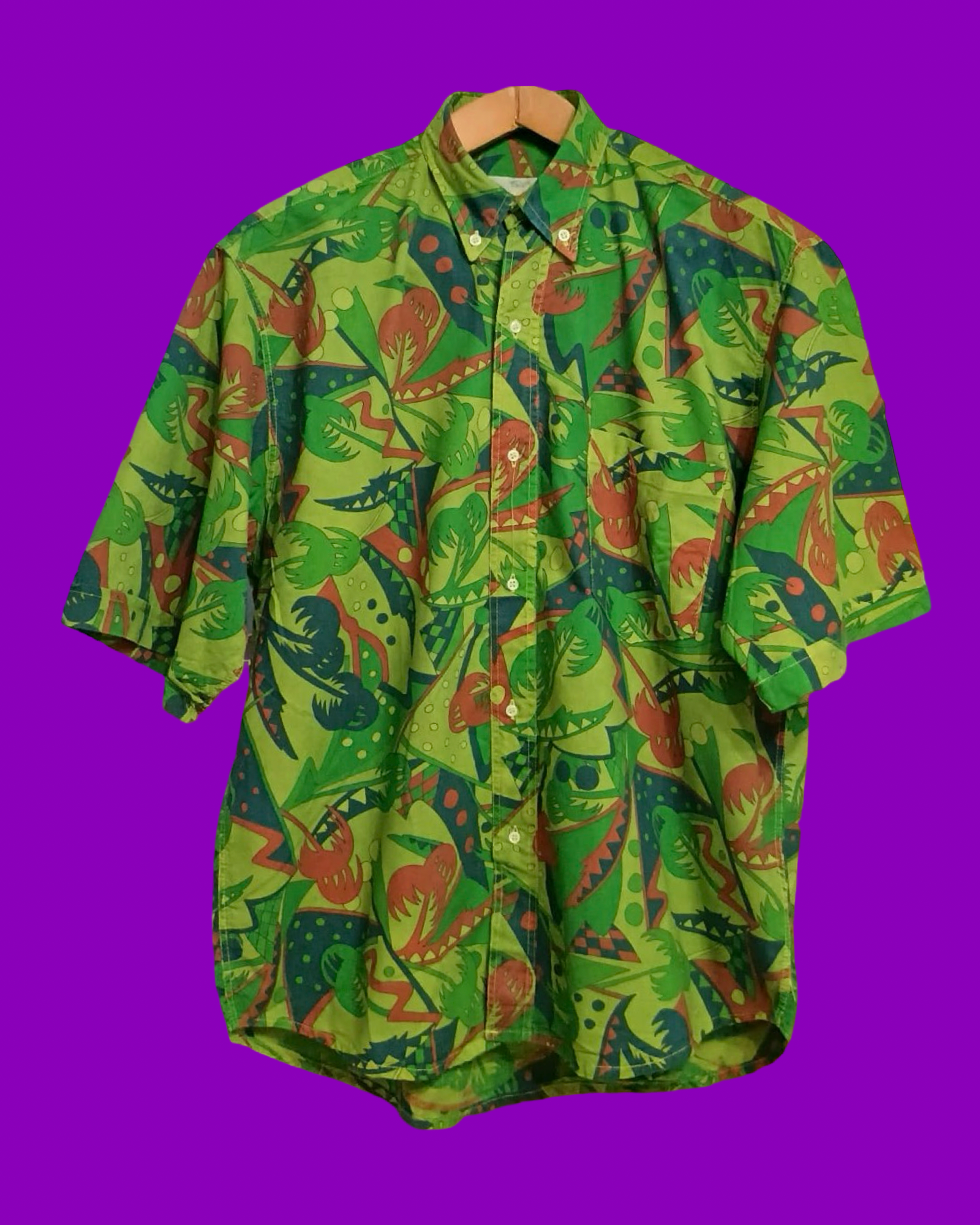 Vintage Multicolor Fantasy 90's Shirt Unisex Size L