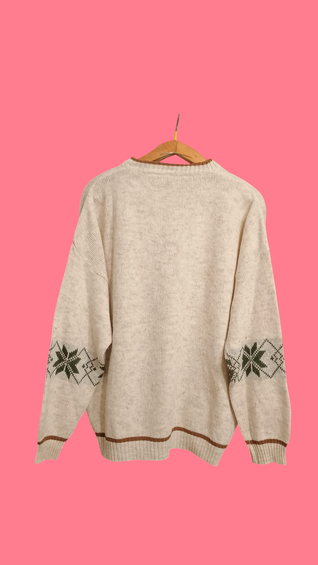 Vintage Multicolor Fantasy 90's Sweater Unisex Size XL