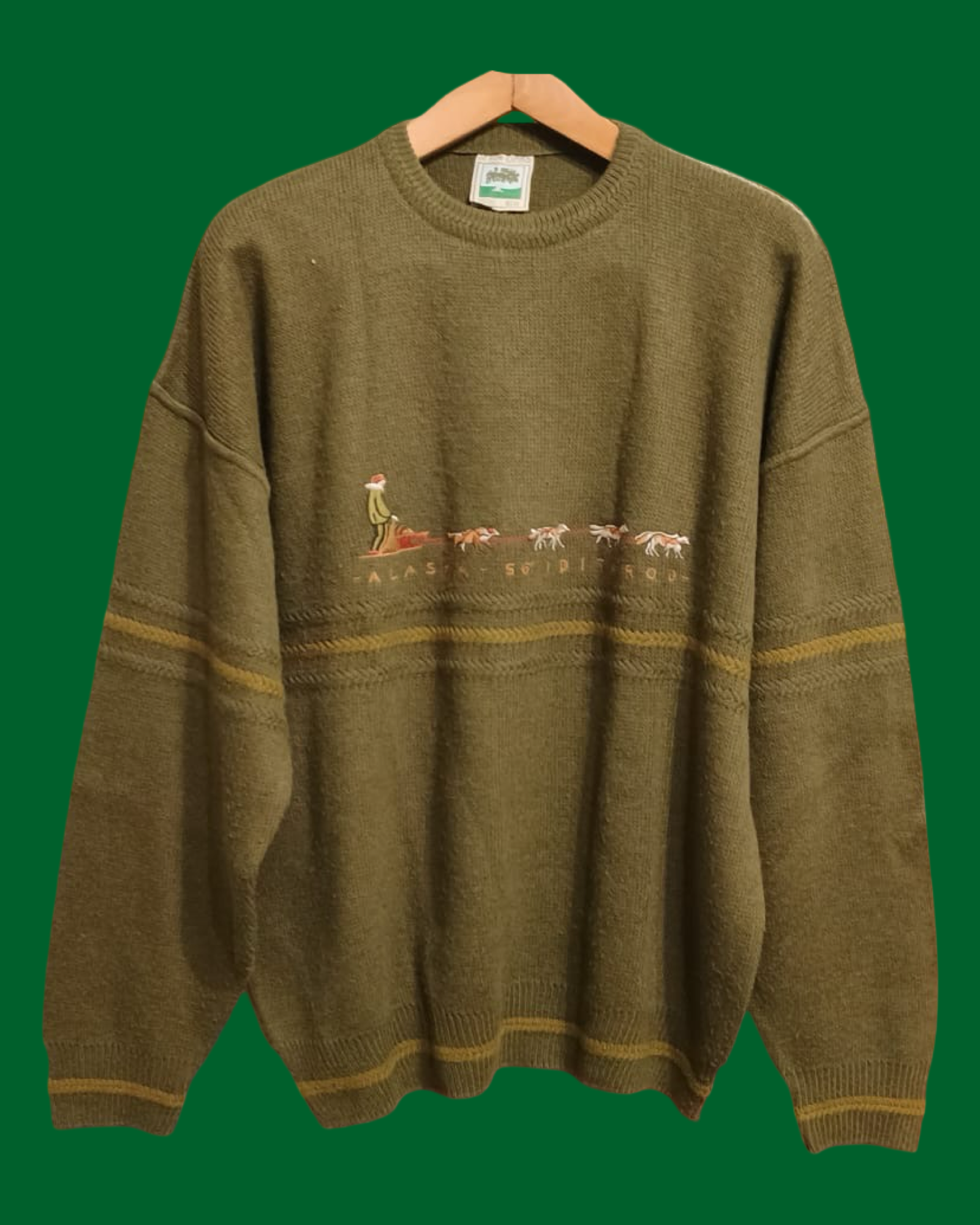 Vintage Multicolor Fantasy 90's Sweater Unisex Size L