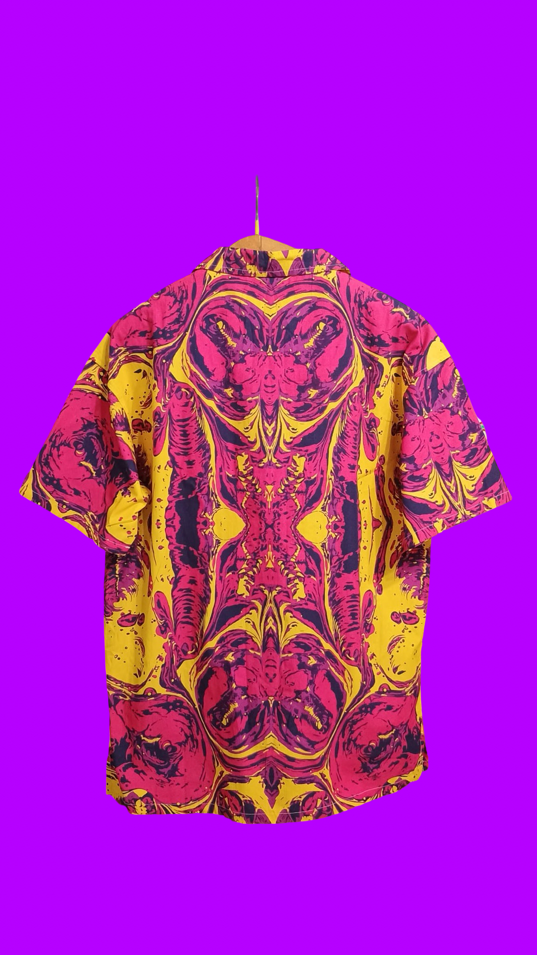 Vintage Style Multicolor Fantasy Shirt Unisex Size XL