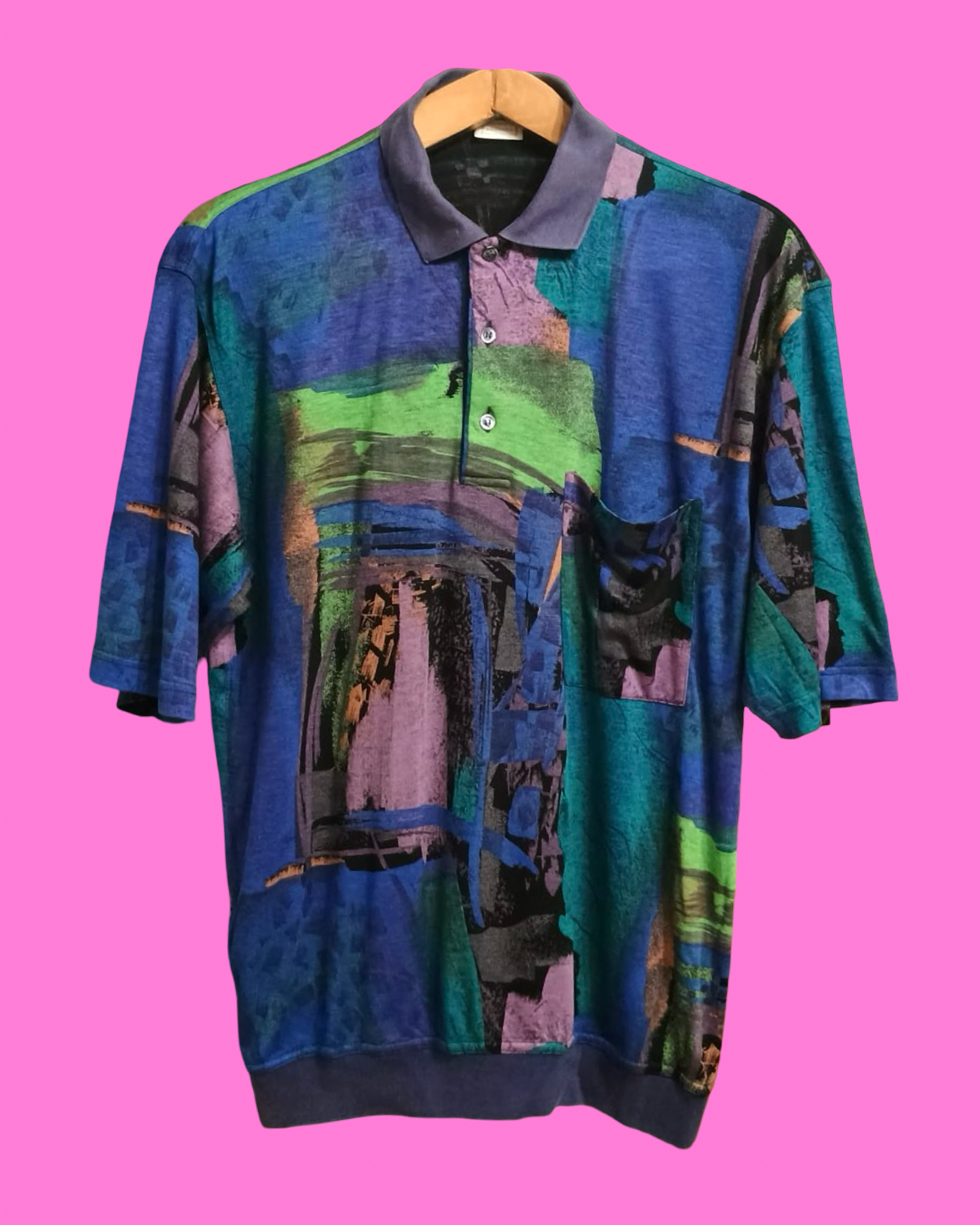 Vintage Multicolor Fantasy 90's Shirt Unisex Size M