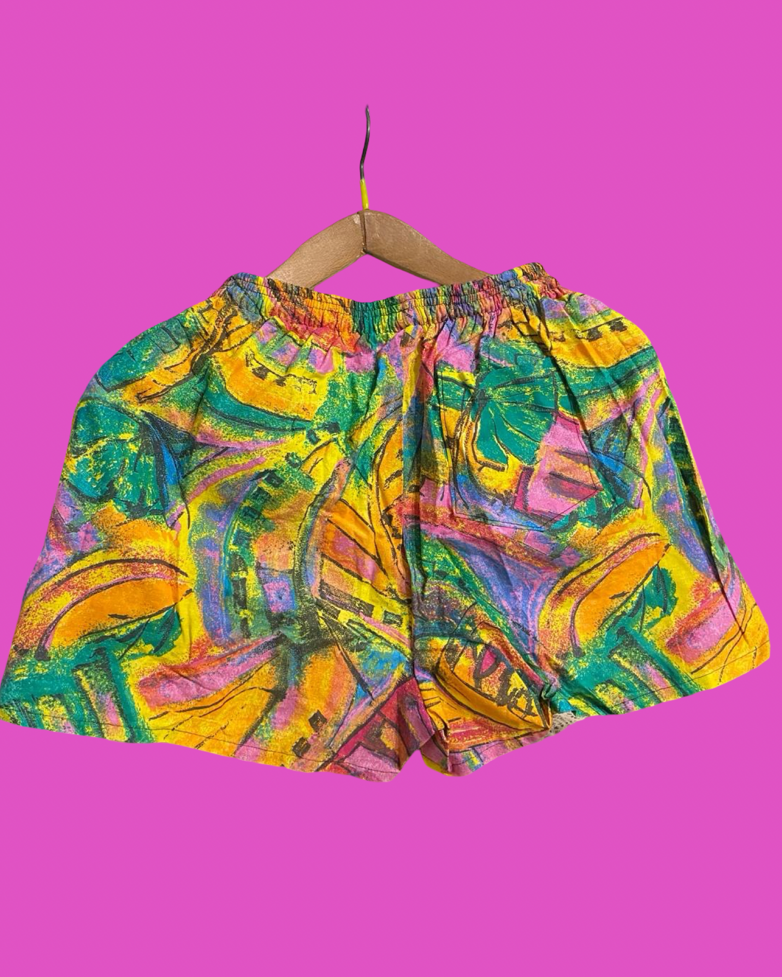 Vintage Multicolor Fantasy 90's Swimming Suit Unisex Size M
