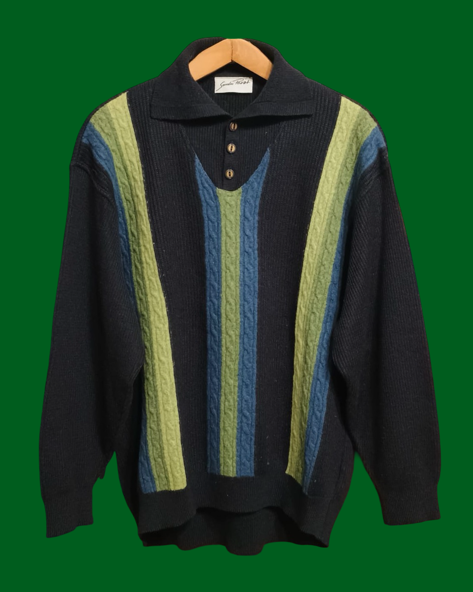 Vintage Multicolor Fantasy 90's Sweater Unisex Size XL