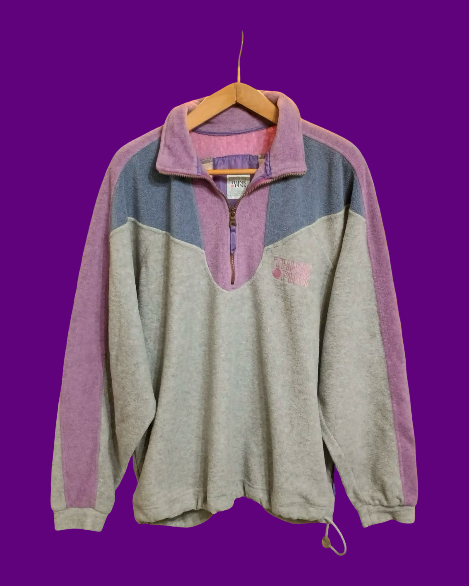 Vintage Multicolor Fantasy 90's Fleece Unisex Size XL