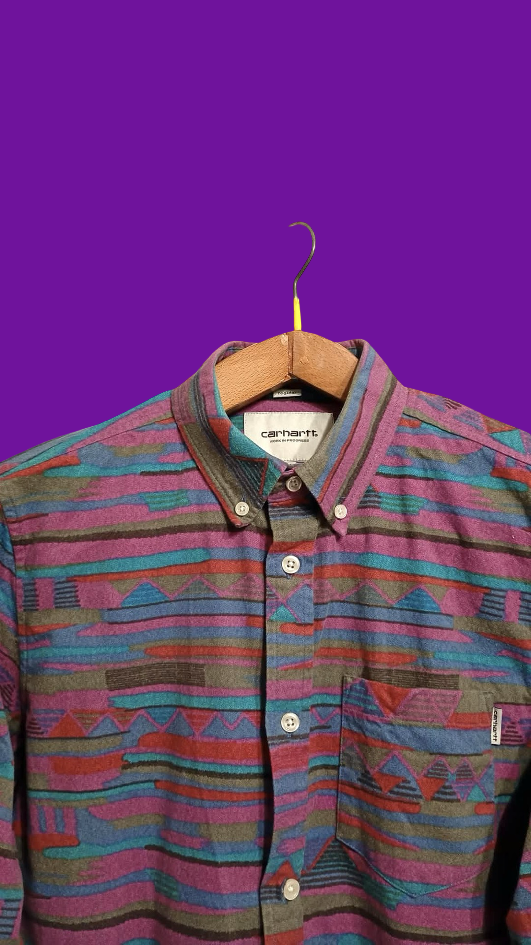 Vintage Multicolor Fantasy 90's Carharrt Shirt Unisex Size M