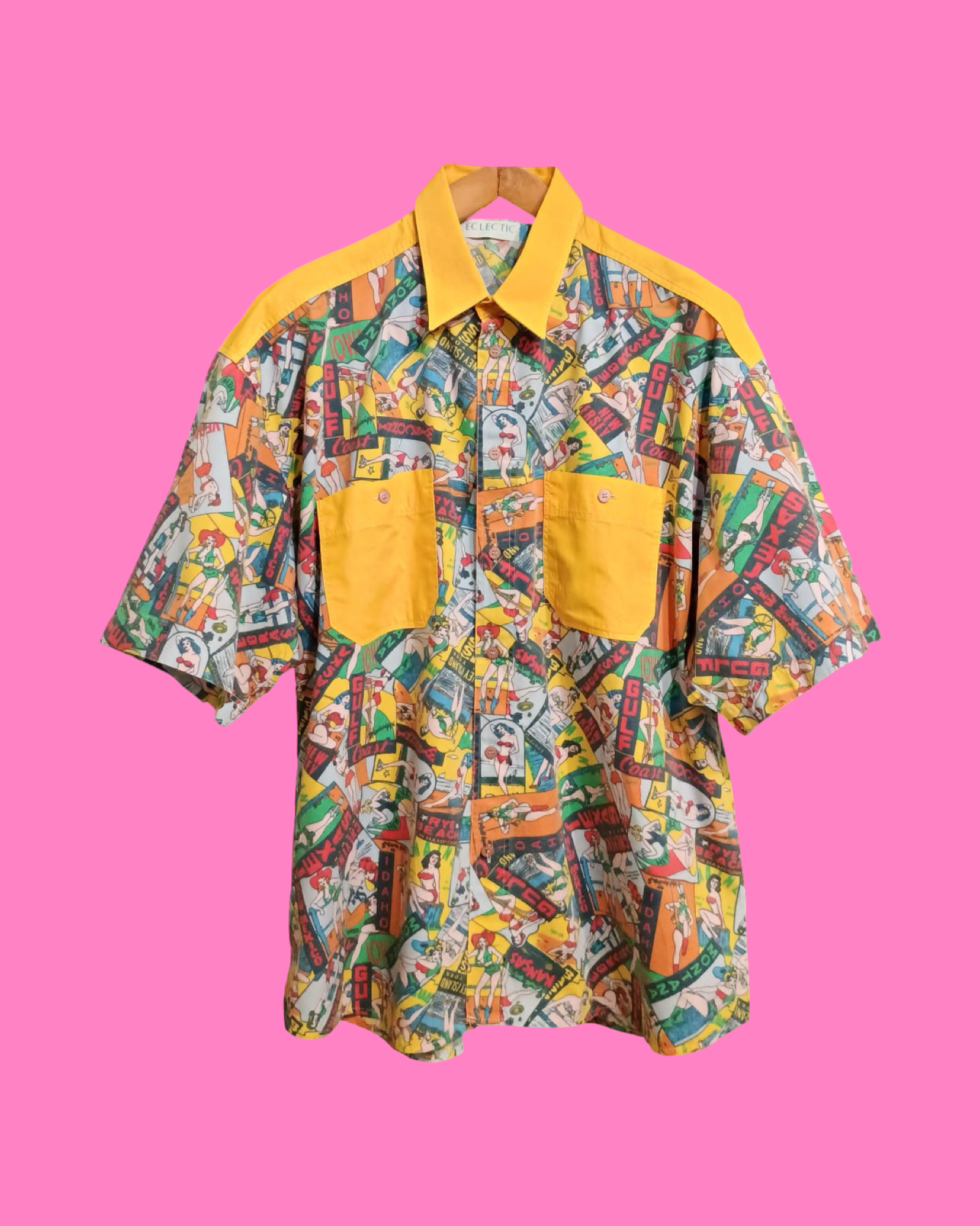Vintage Multicolor Fantasy 90's Shirt Unisex Size XL