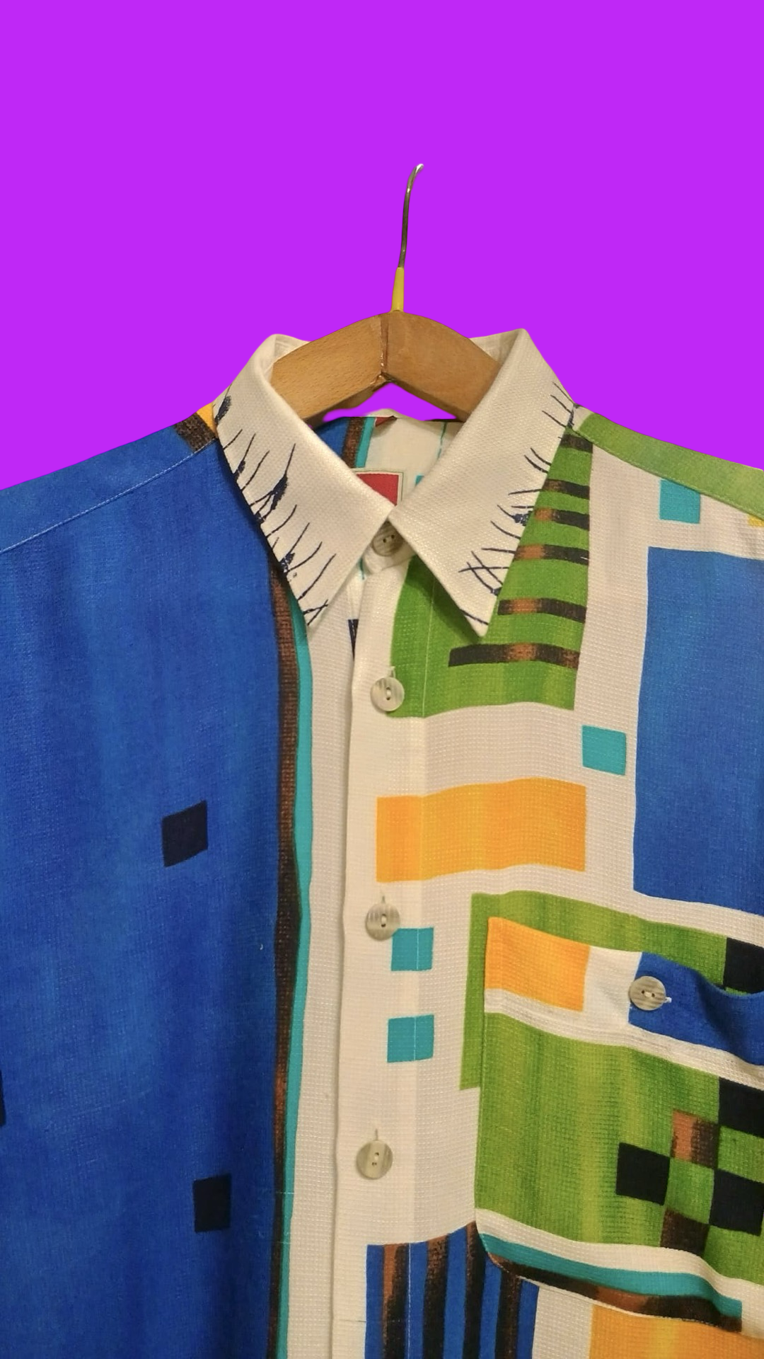 Vintage Multicolor Fantasy 90's Shirt Unisex Size L