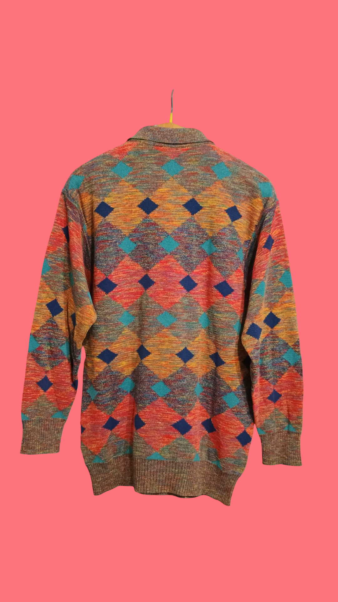 Vintage Multicolor Fantasy 90's Sweater Unisex Size XL