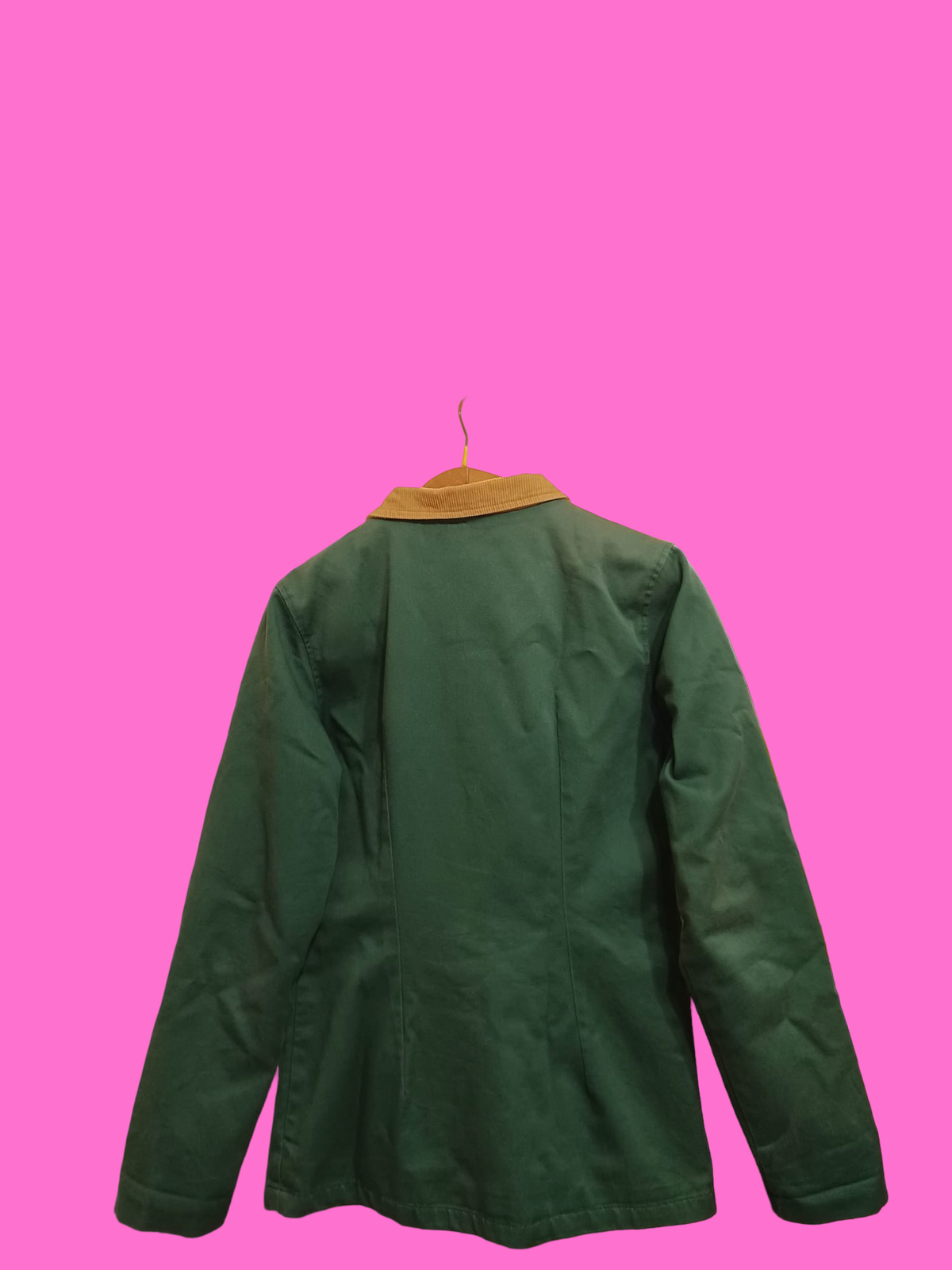 Vintage Green 90's Spring Harrington Jacket Unisex Size S