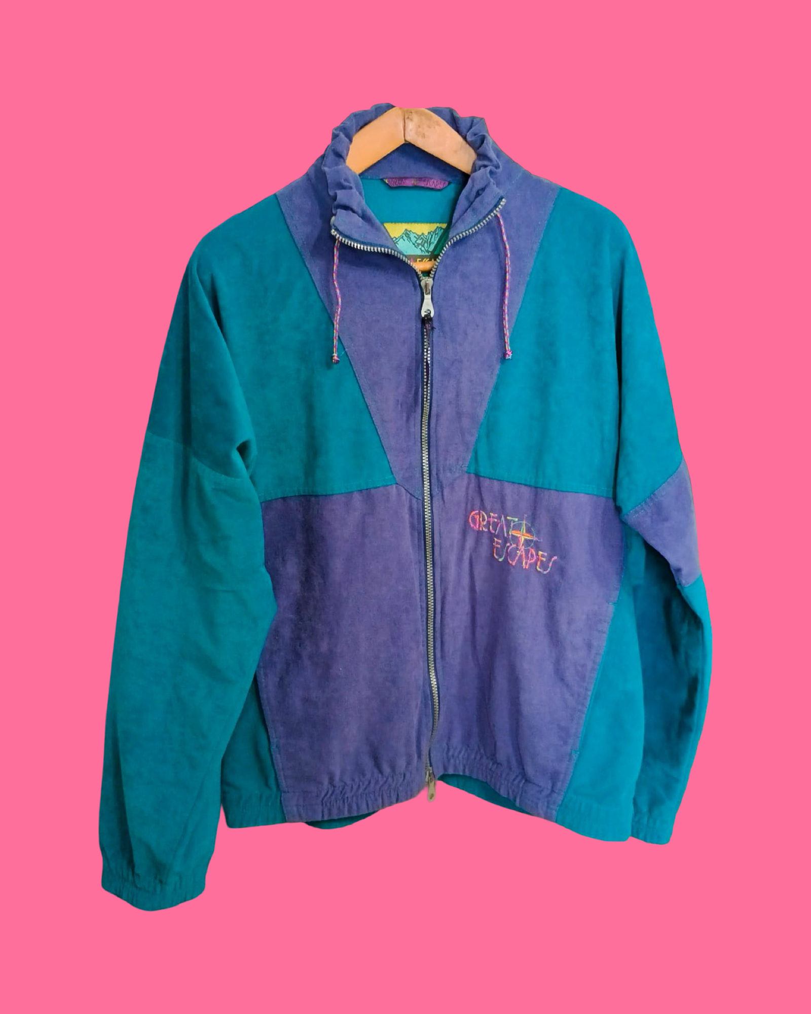 Vintage Multicolor Fantasy 90's Sweatshirt Unisex Size S