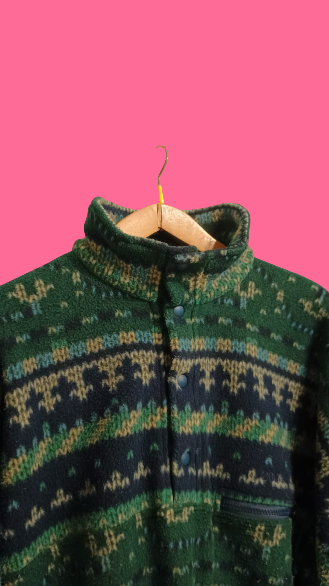 Vintage Multicolor Fantasy 90's Colmar Fleece Unisex Size M