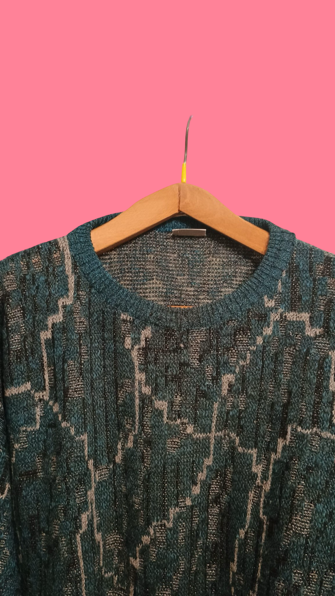 Vintage Multicolor Fantasy 90's Sweater Unisex Size M