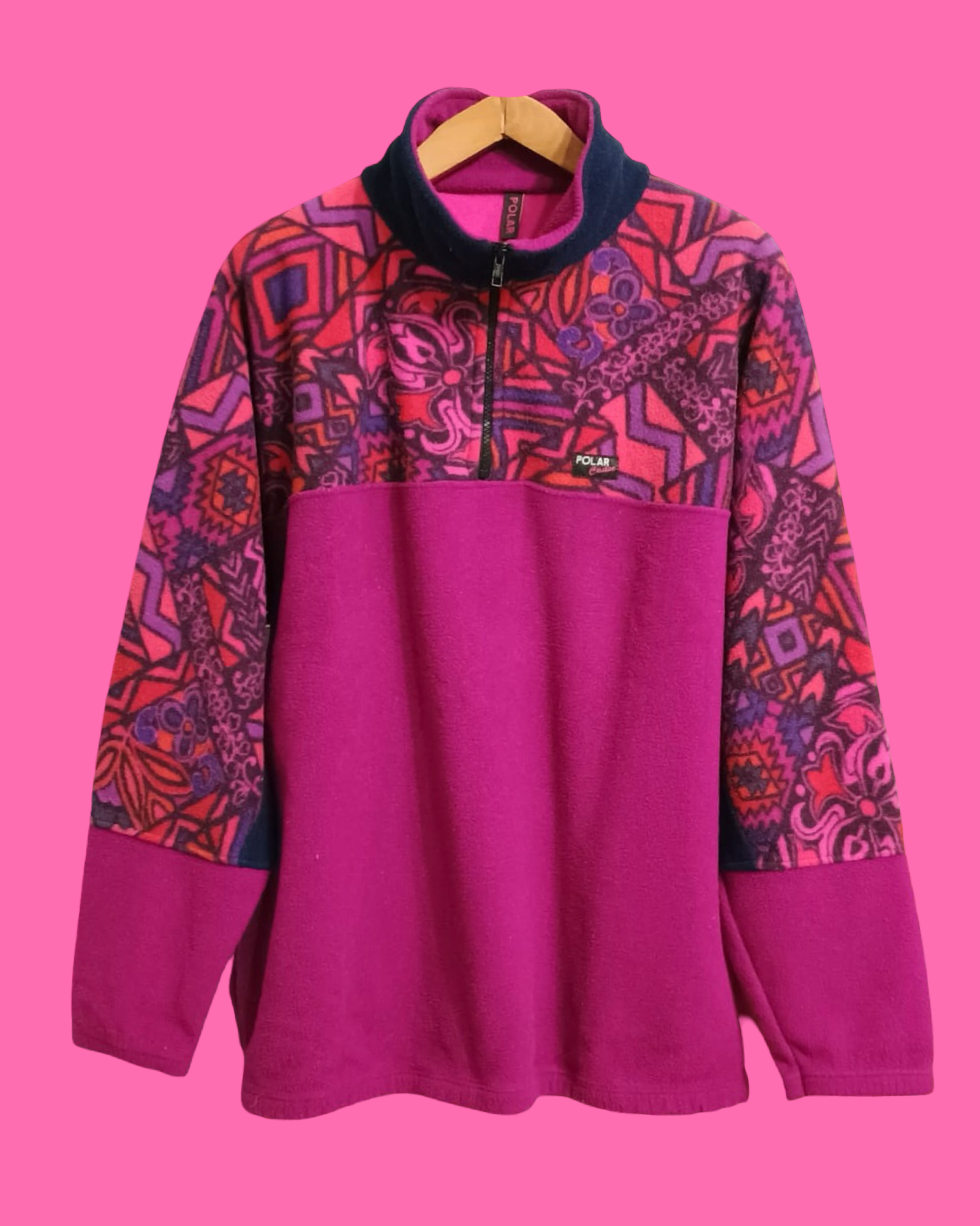 Vintage Multicolor Fantasy 90's Fleece Unisex Size XL