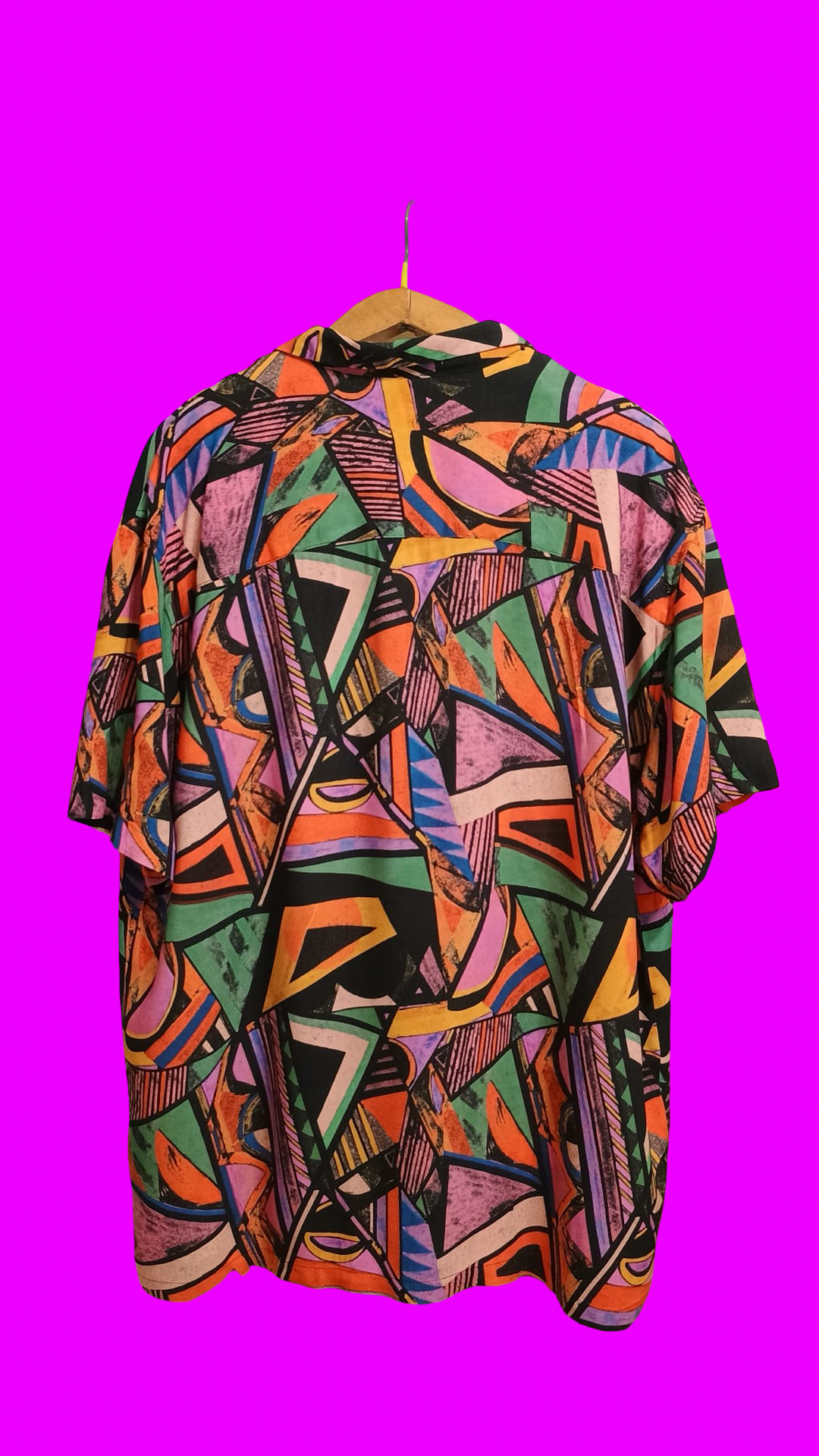 Vintage Style Multicolor Fantasy Shirt Unisex Size XL