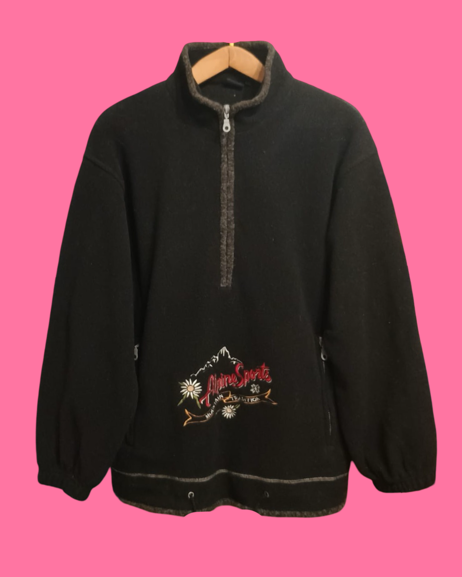 Vintage Multi Fantasy 90's Pile Sweatshirt Sweatshirt Unisex Size L