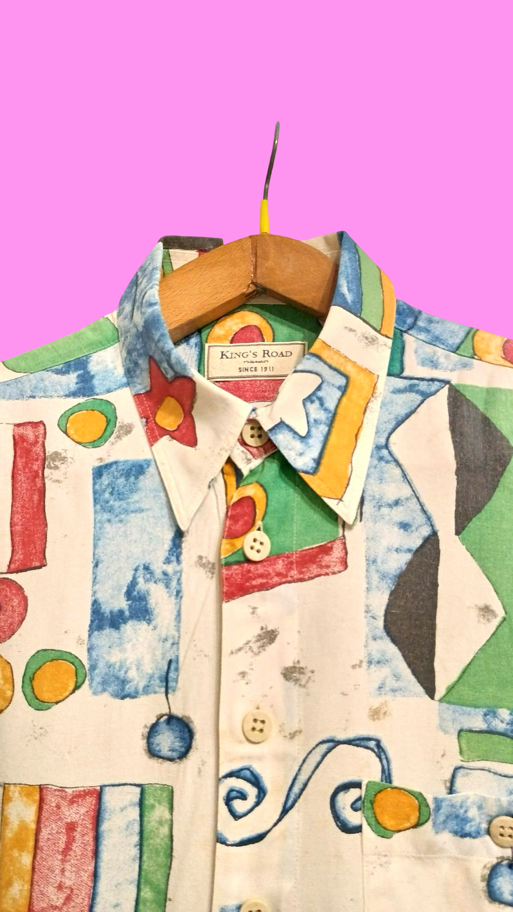 Vintage Multicolor Fantasy 90's Shirt Unisex Size XL