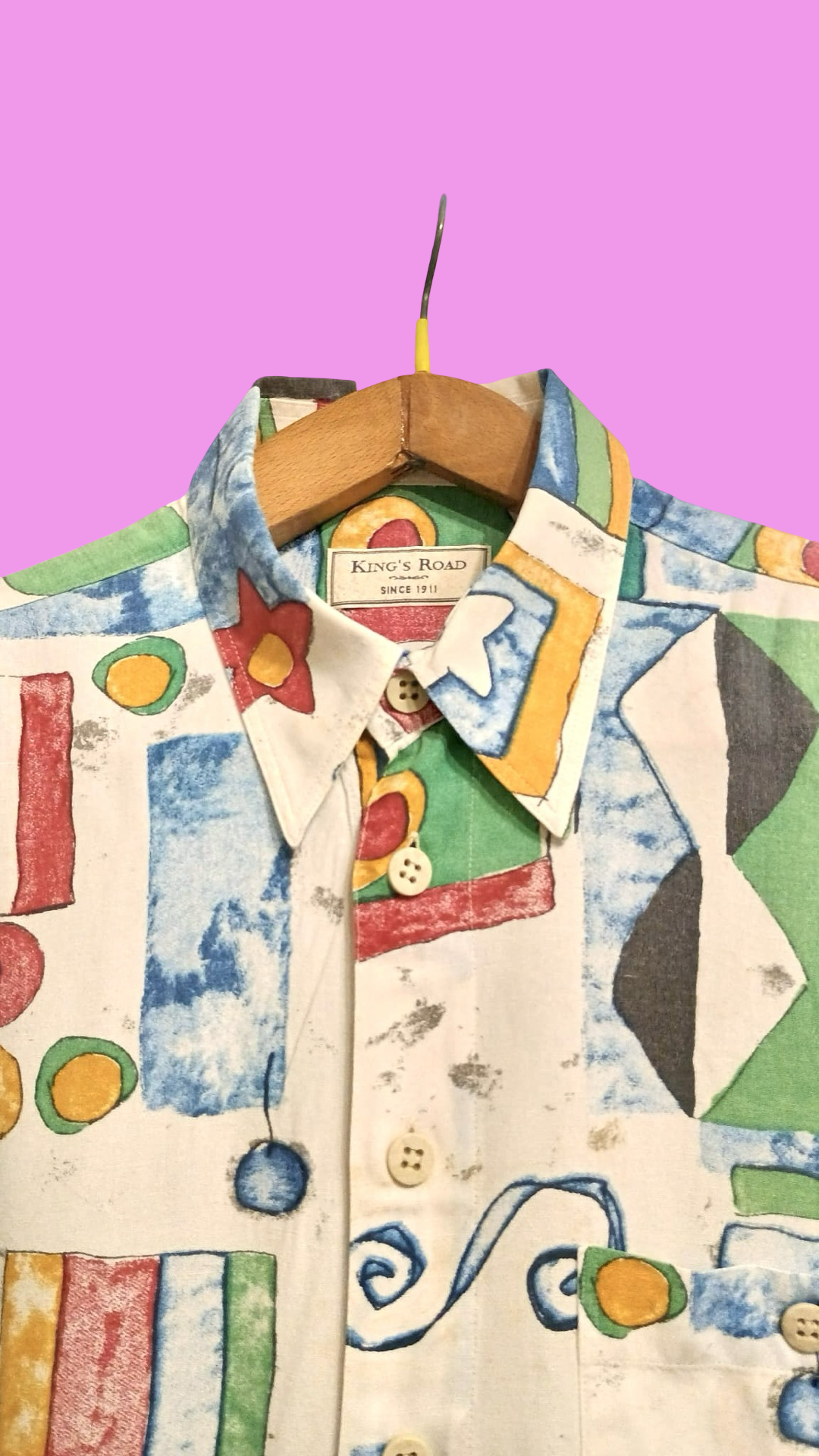 Vintage Multicolor Fantasy 90's Shirt Unisex Size XL
