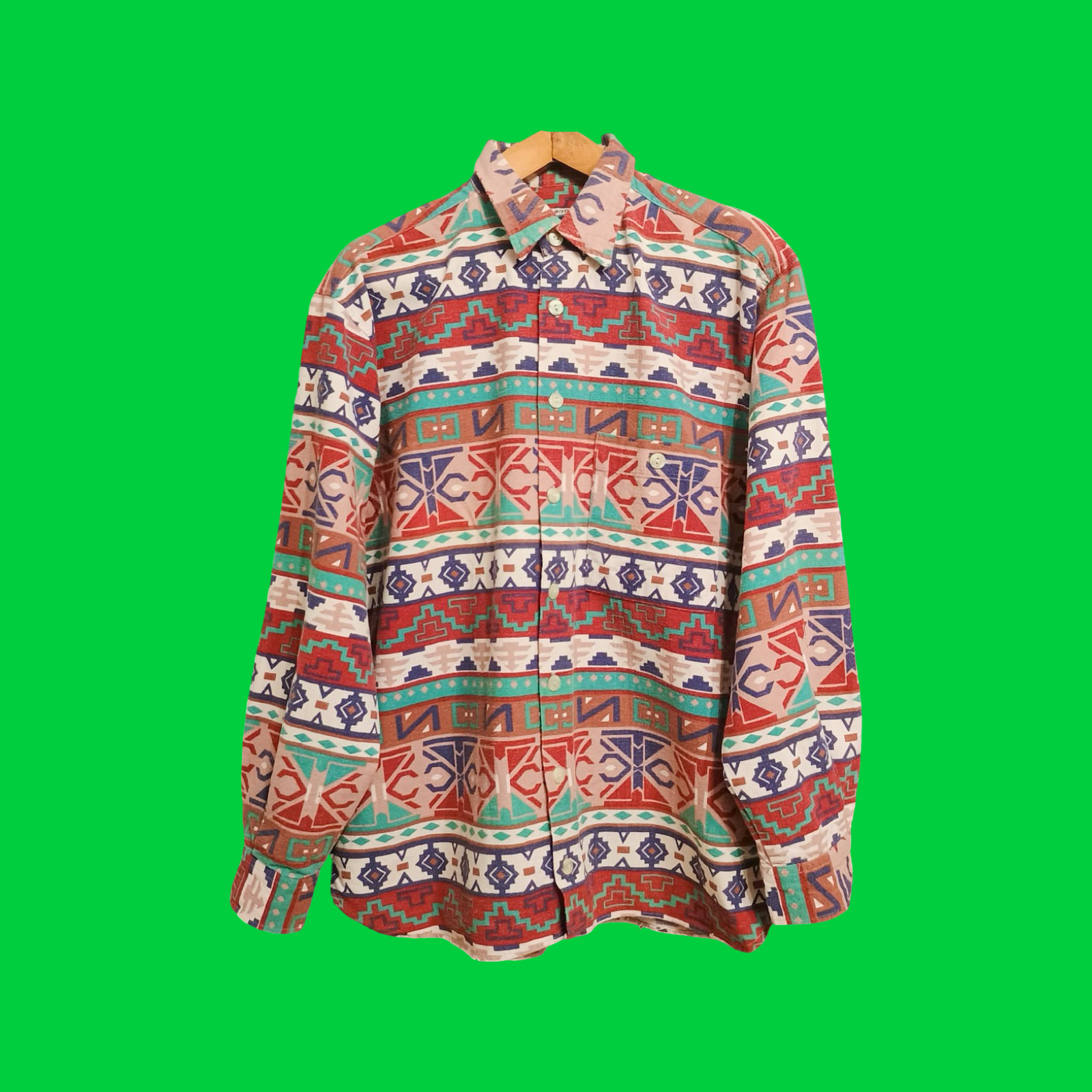 Vintage Multicolor Fantasy 90's Shirt Unisex Size L