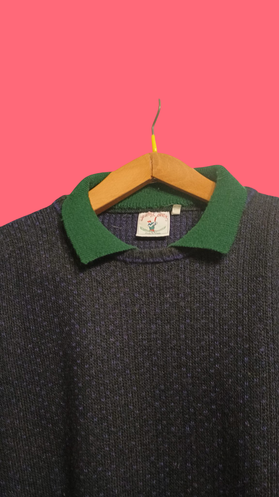 Vintage Multicolor Fantasy 90's Sweater Unisex Size L