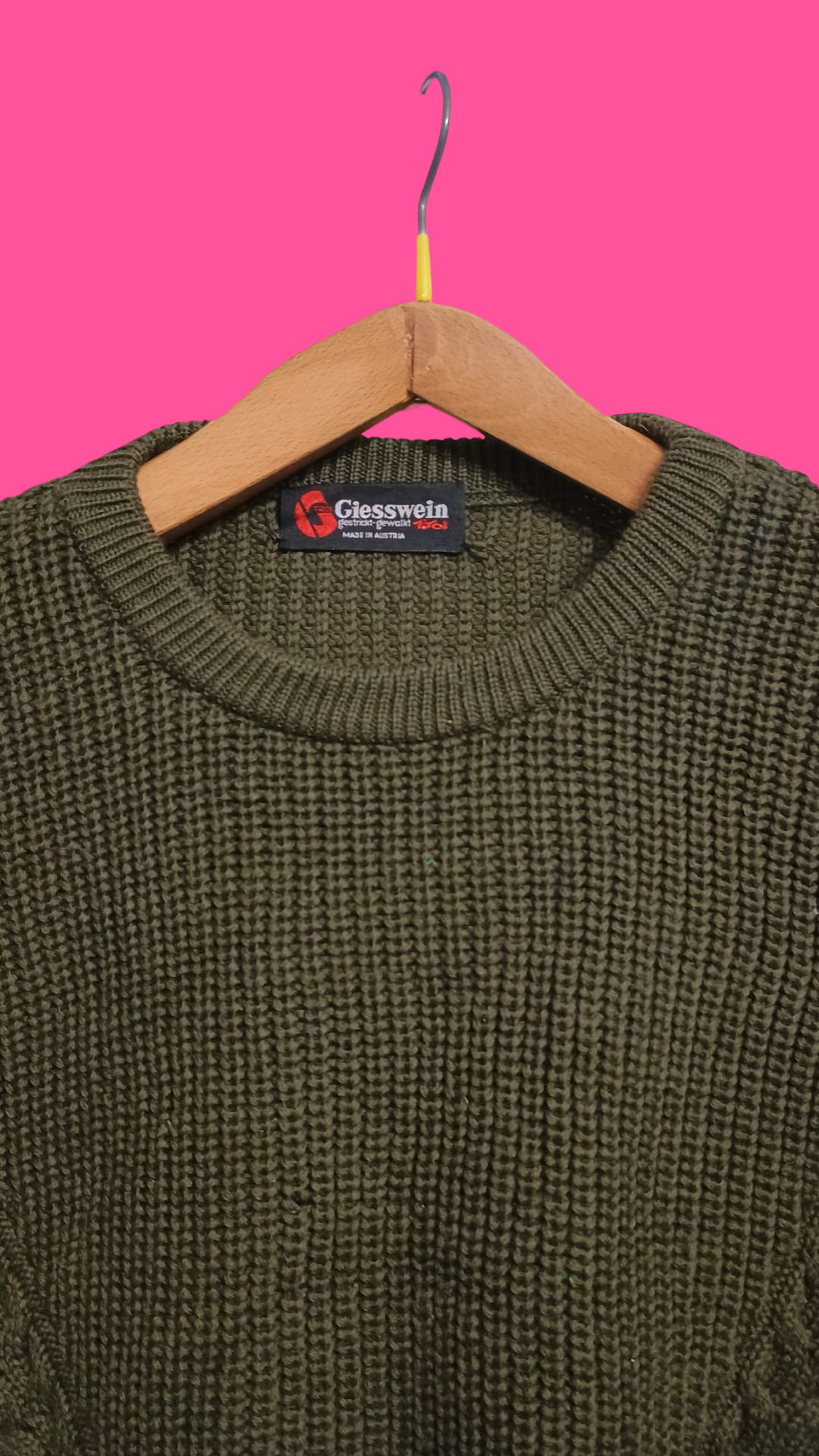 Vintage Multicolor Fantasy 90's Sweater Unisex Size L