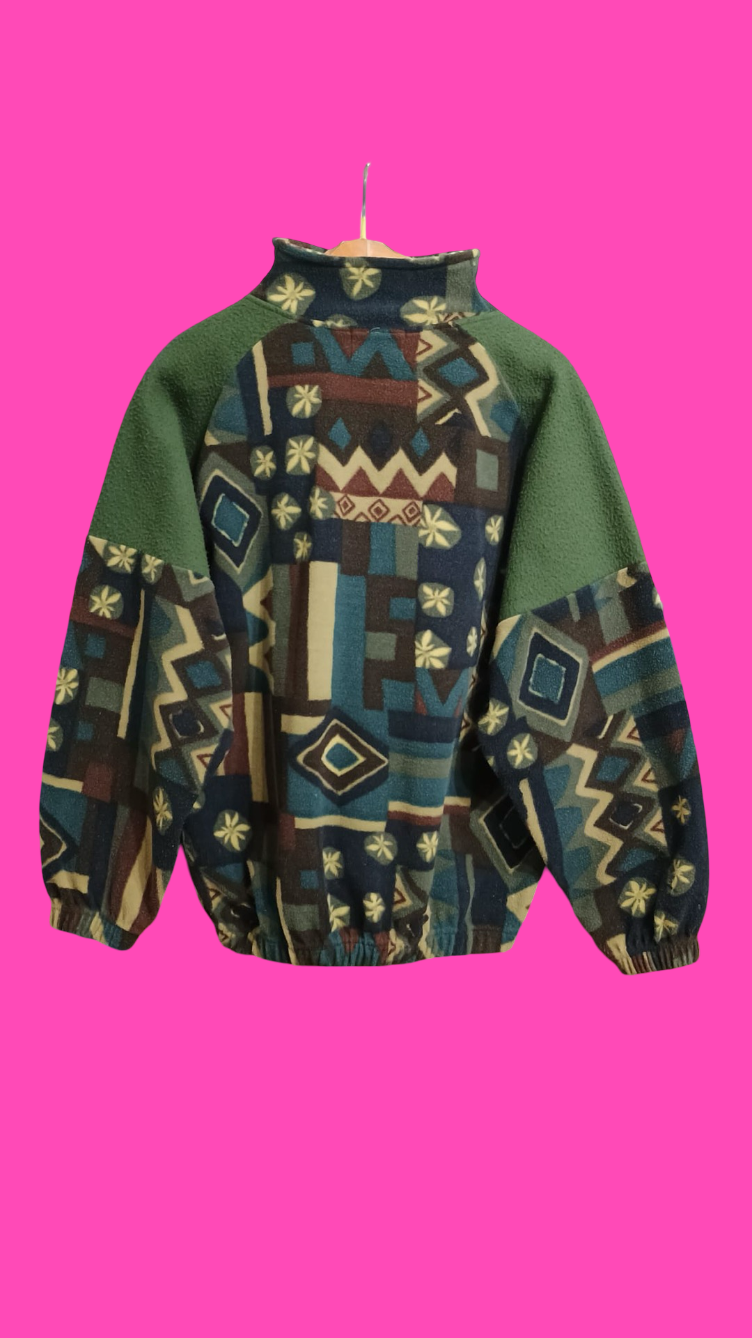 Vintage Multicolor Fantasy 90's Fila Fleece Unisex Size M