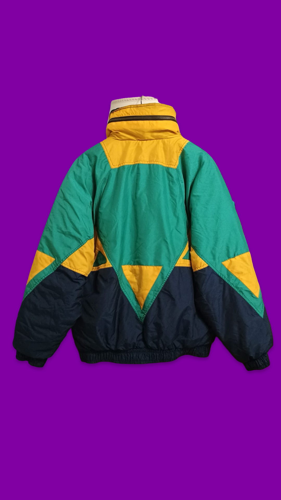 Vintage Multicolor Fantasy 90's Snow Jacket Unisex Size M