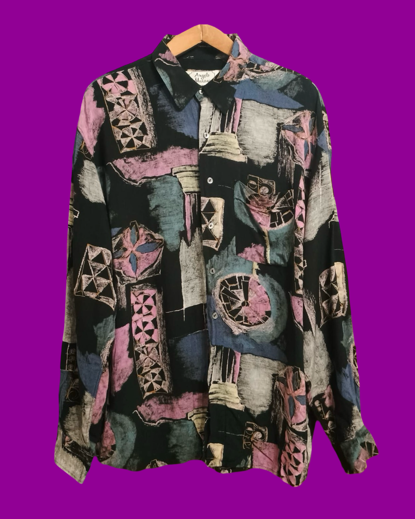 Vintage Multicolor Fantasy 90's Shirt Unisex Size XL