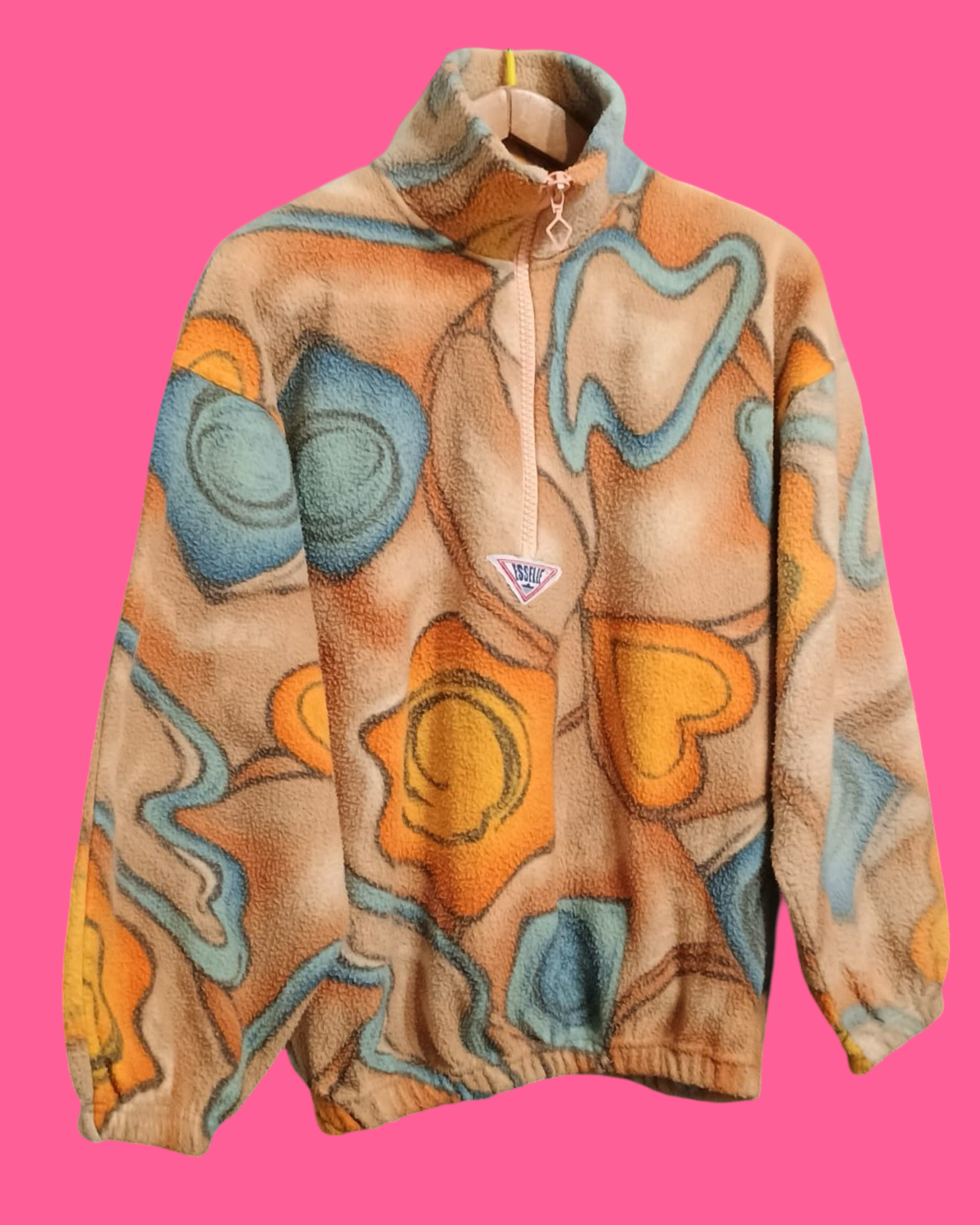 Vintage Multicolor Fantasy 90's Esselle Fleece Unisex Size L