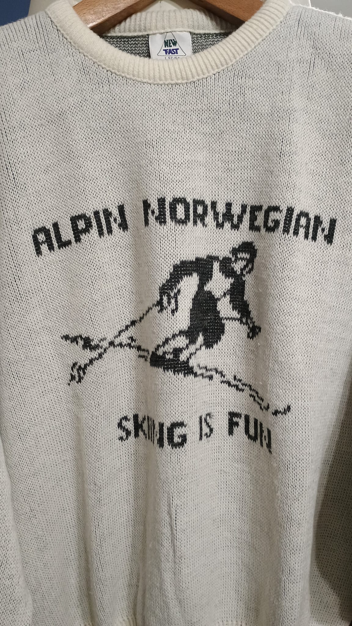 Vintage Multicolor Fantasy 90's Sweater Unisex Size L